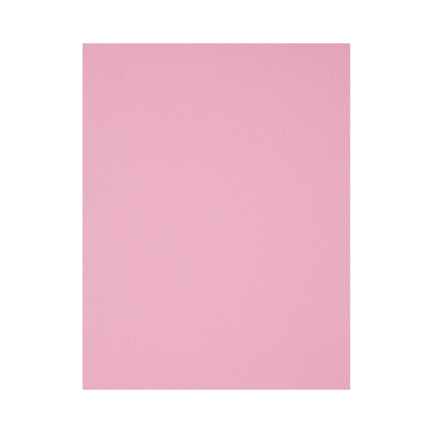 PA Paper Accents Textured Cardstock 8.5" x 11" Vintage Rose, 73lb colored cardstock paper for card making, scrapbooking, printing, quilling and crafts, 1000 piece box