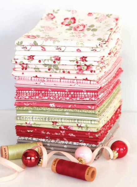 A Very Sweet Christmas Fat Quarter Bundle by Bunny Hill Designs for Moda (3060AB)