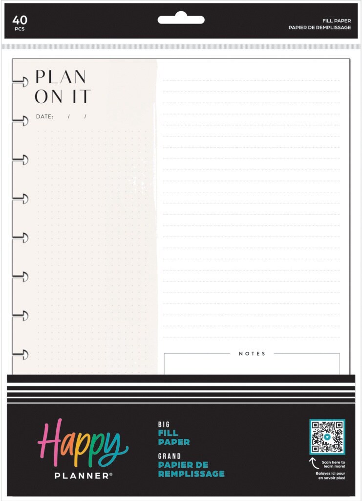 Happy Planner Big Fill Paper-Neutral