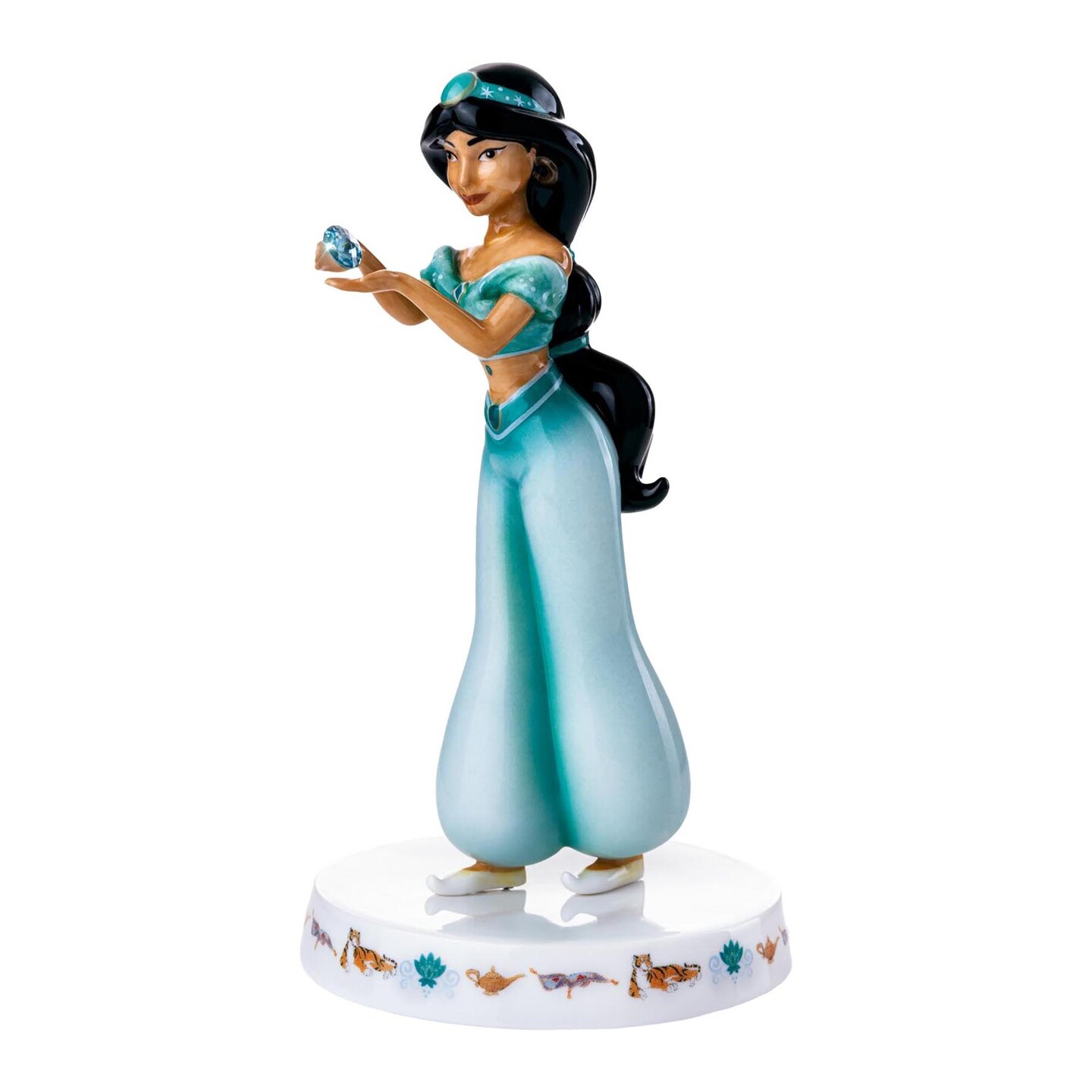 Disney English Ladies: Jasmine Holding Aquamarine (March