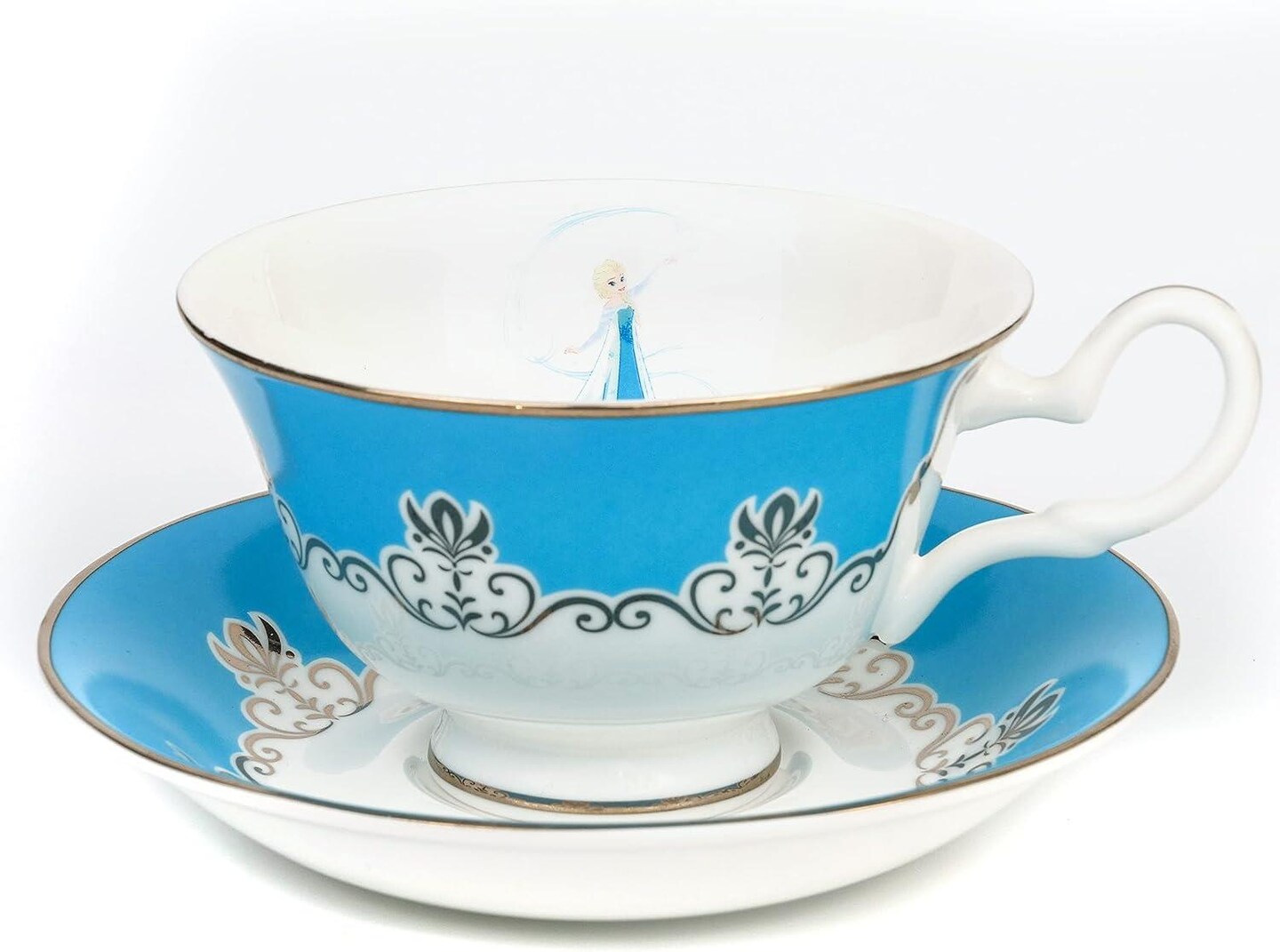 Disney English Ladies: Frozen Elsa Cup and Saucer | Michaels