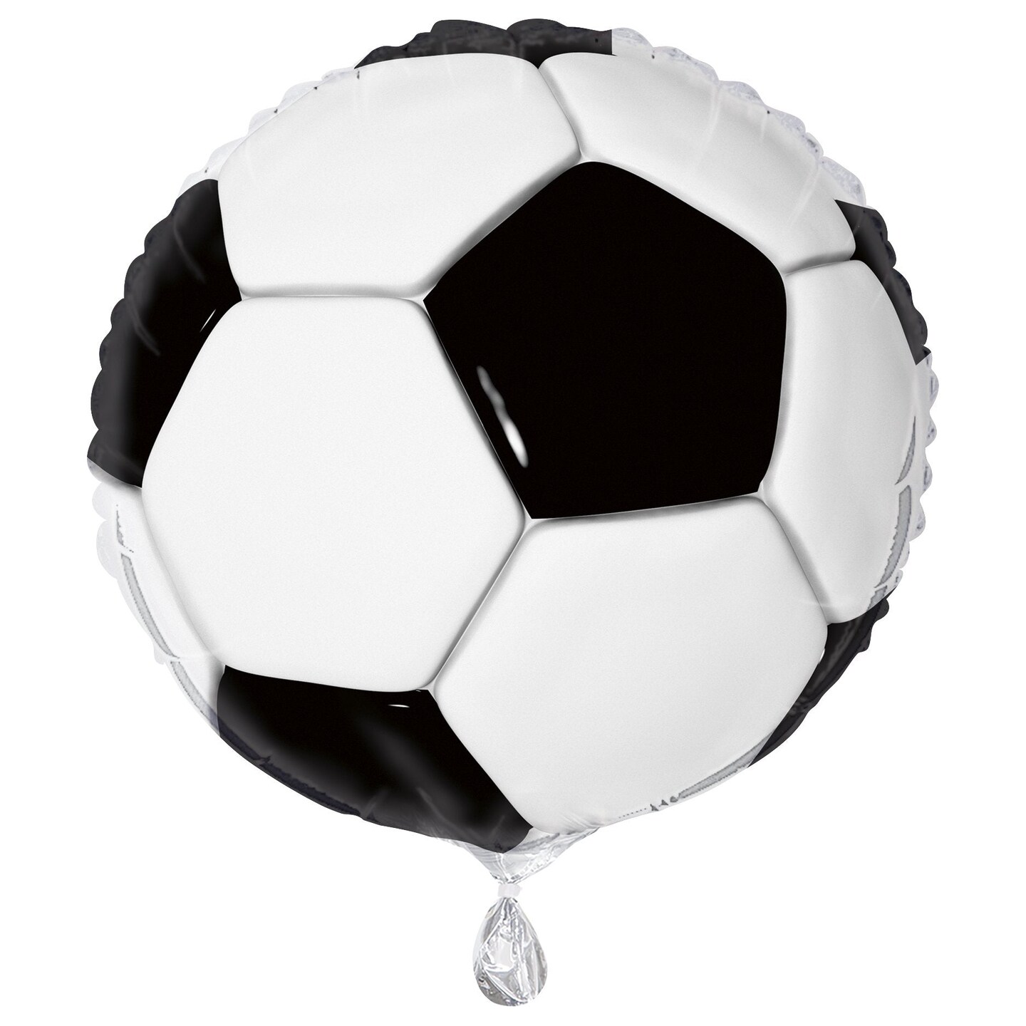 3D Soccer Round Foil Balloon - 18&#x22;