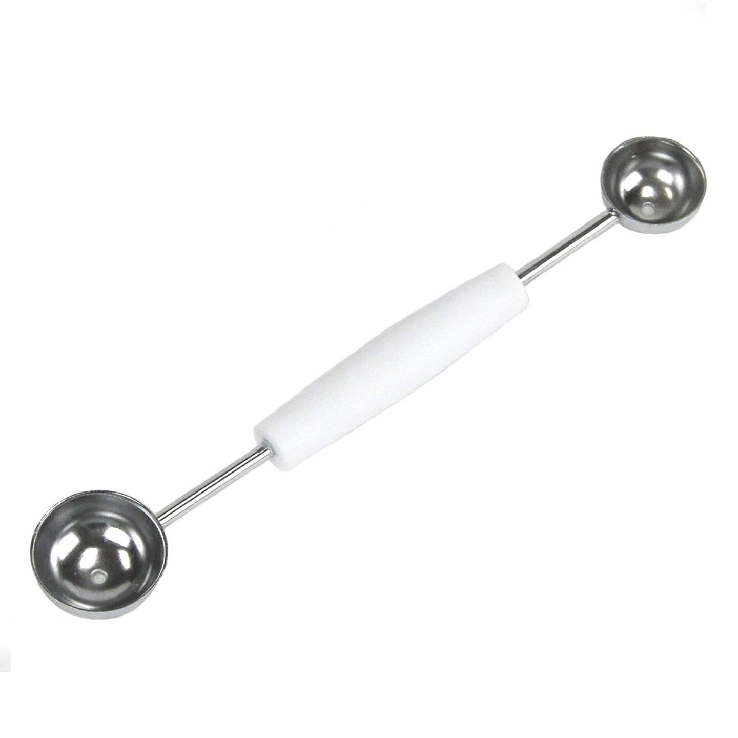 Chef Craft Plastic/Stainless Steel Double Melon Baller - Thumbnail 4