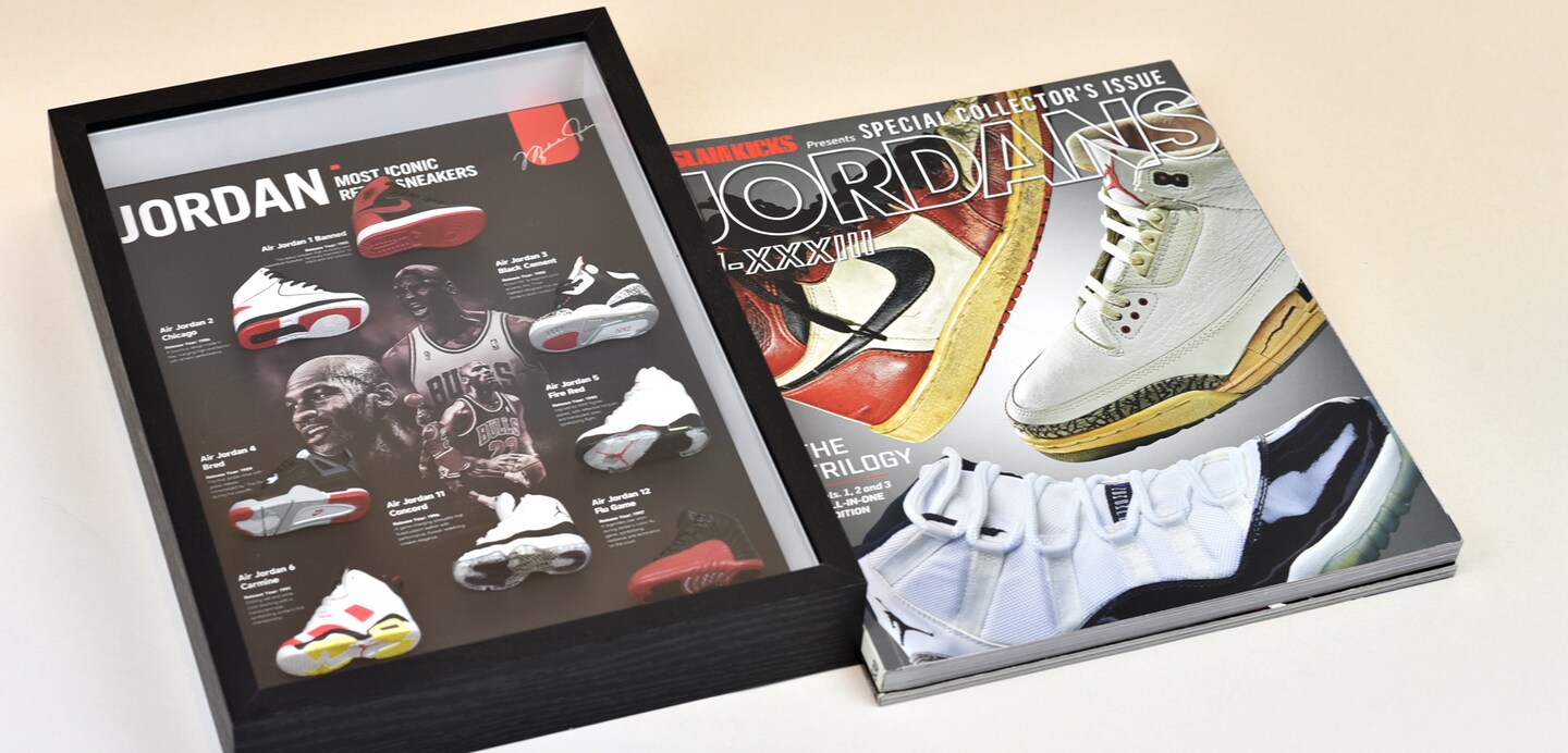 The Ultimate Michael Jordan Display Frame | Features 7