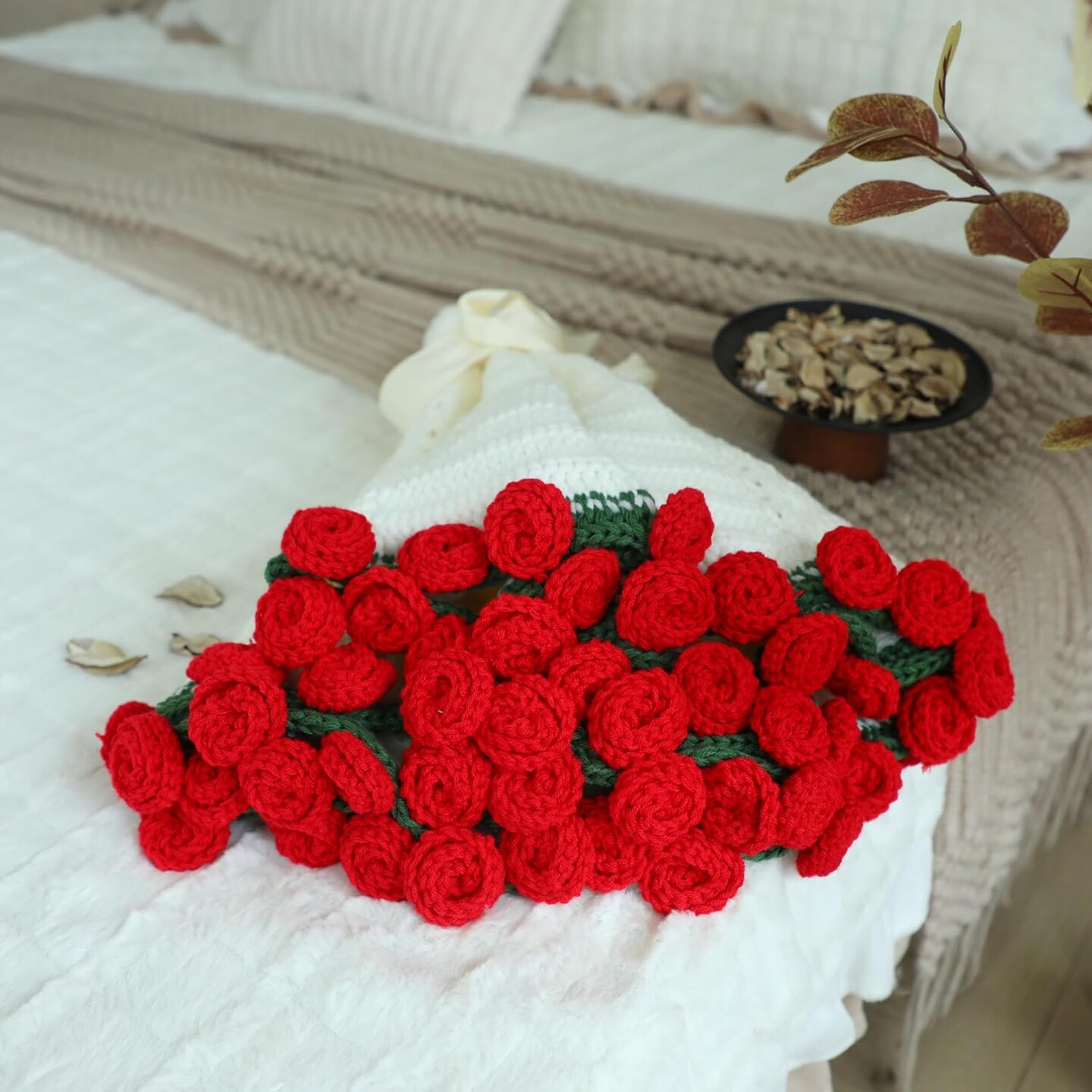 Flower Bouquet Blanket Crochet Kit