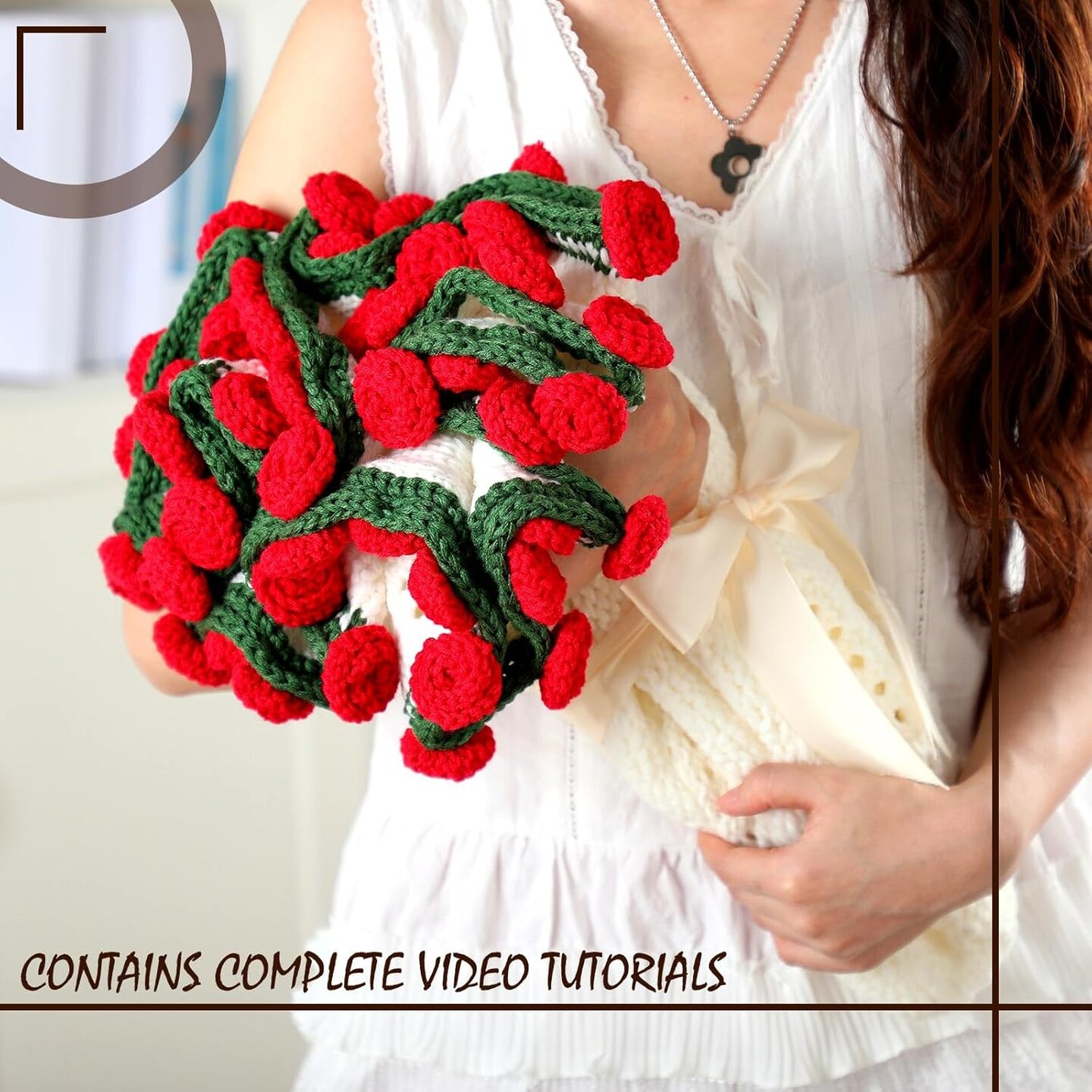 Flower Bouquet Blanket Crochet Kit