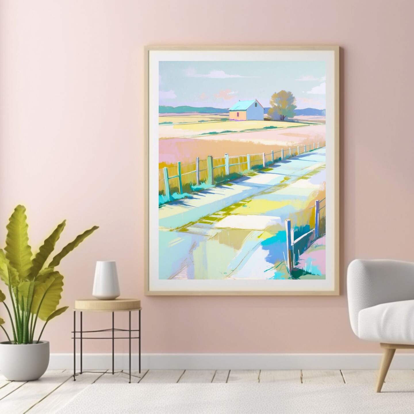 Texas Country Landscape Art Print | MakerPlace by Michaels