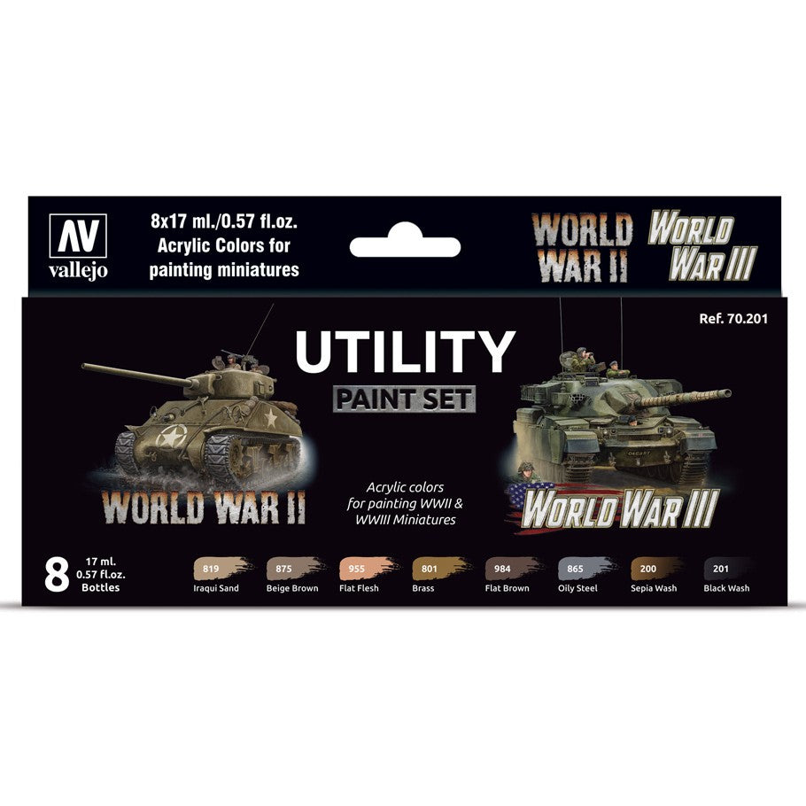 Vallejo - Utility Paint Set