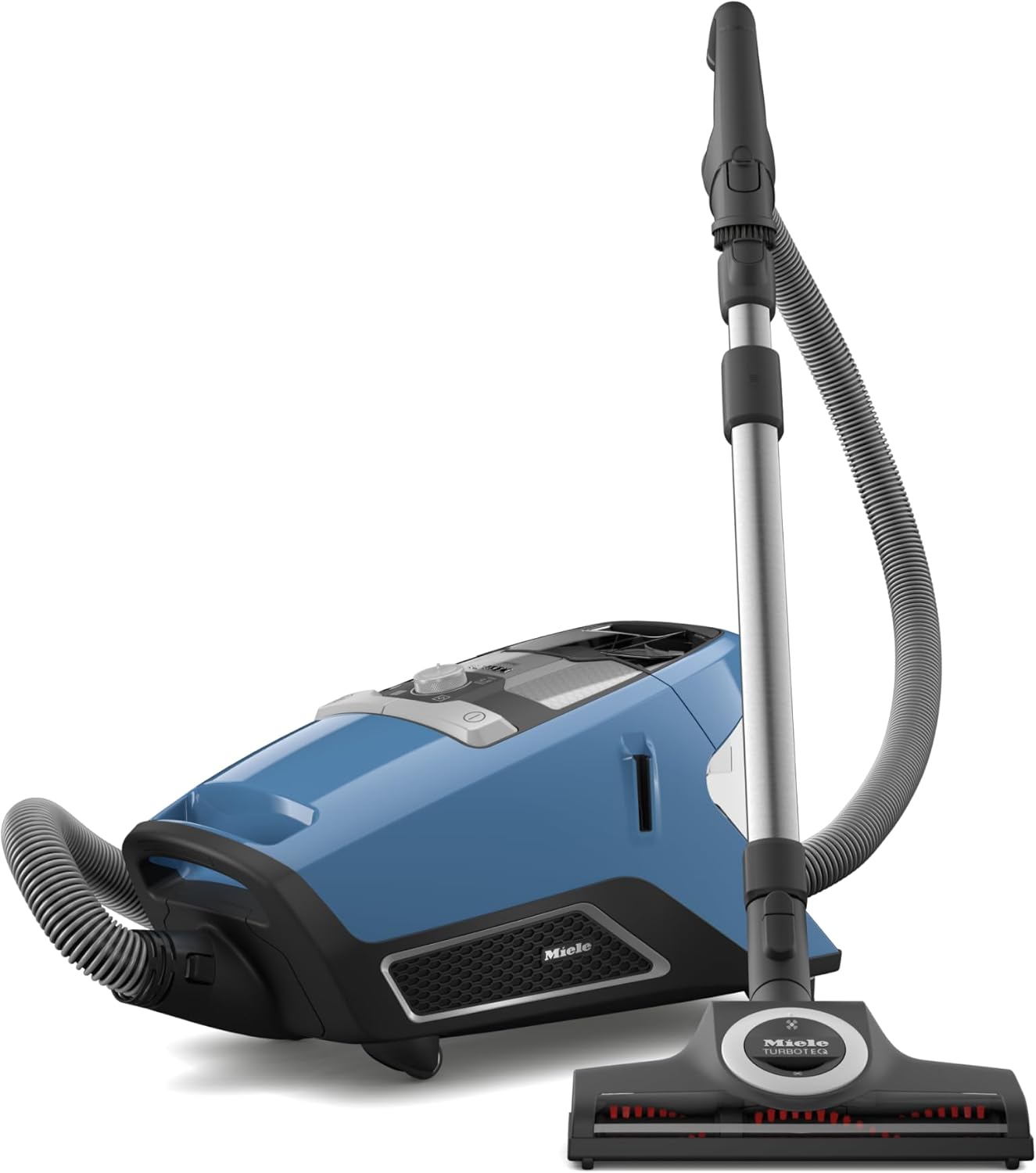Miele Blizzard CX1 Turbo Team Bagless Canister Vacuum, Tech Blue