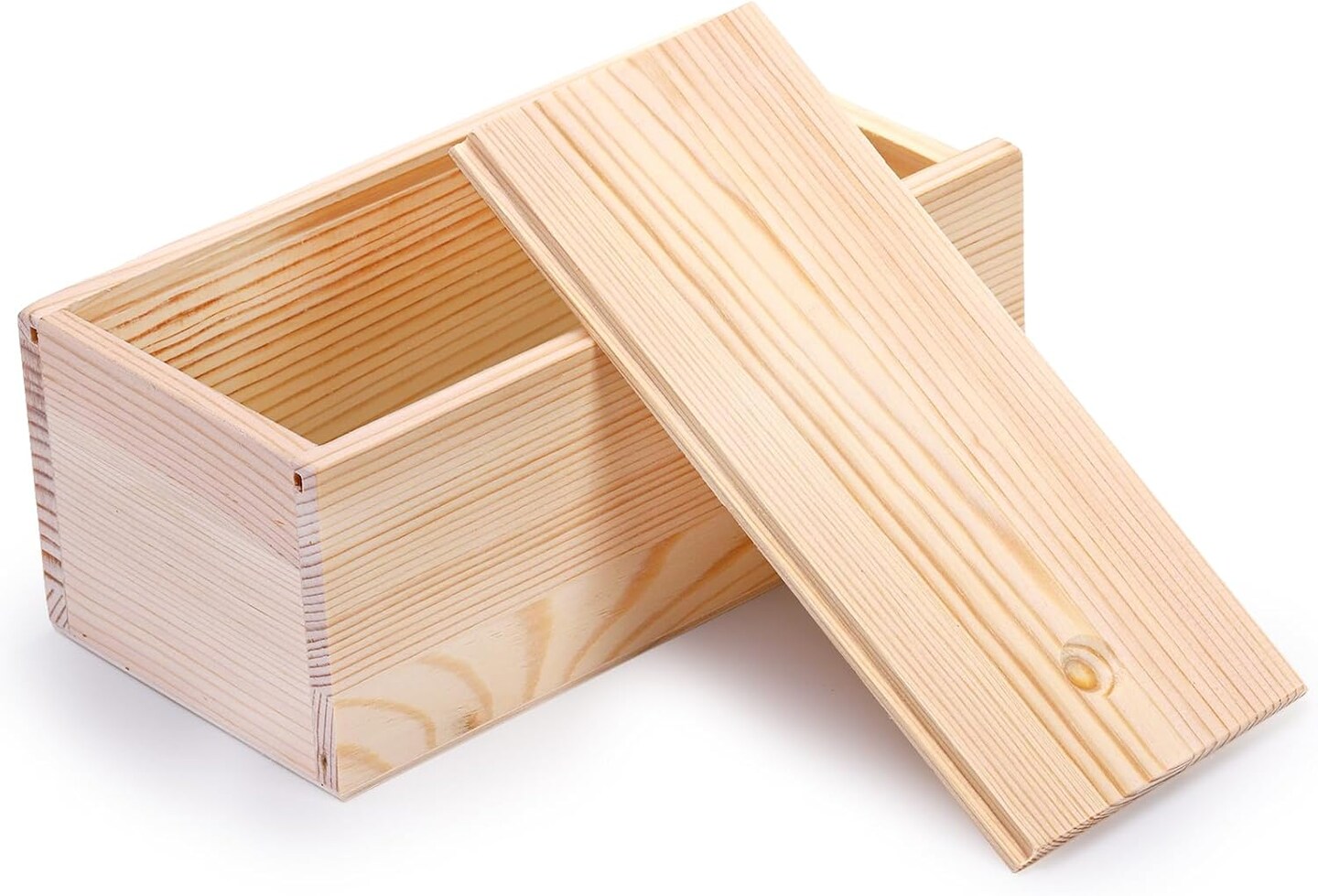 Wooden Nesting Countertop Baskets Set of 3 for Kitchen, Bathroom, Pantry|Wall Mount Upgrade with Full Accessories