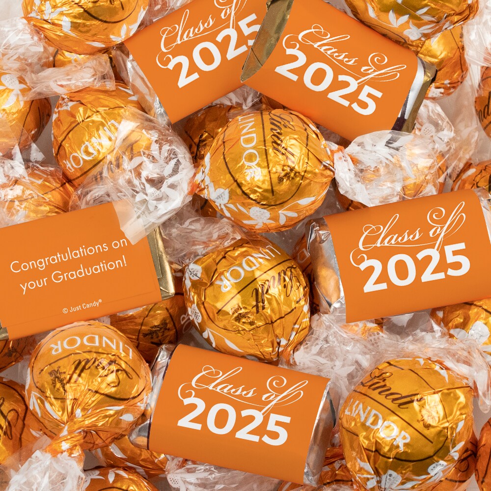 65 Pcs Graduation Candy Party Favors Class of 2025 Hershey's Miniatures ...