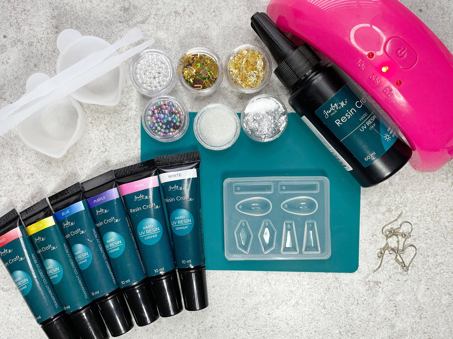 Resin Craft By Me™ Multiple Dangle Earring Charms Silicone Mold