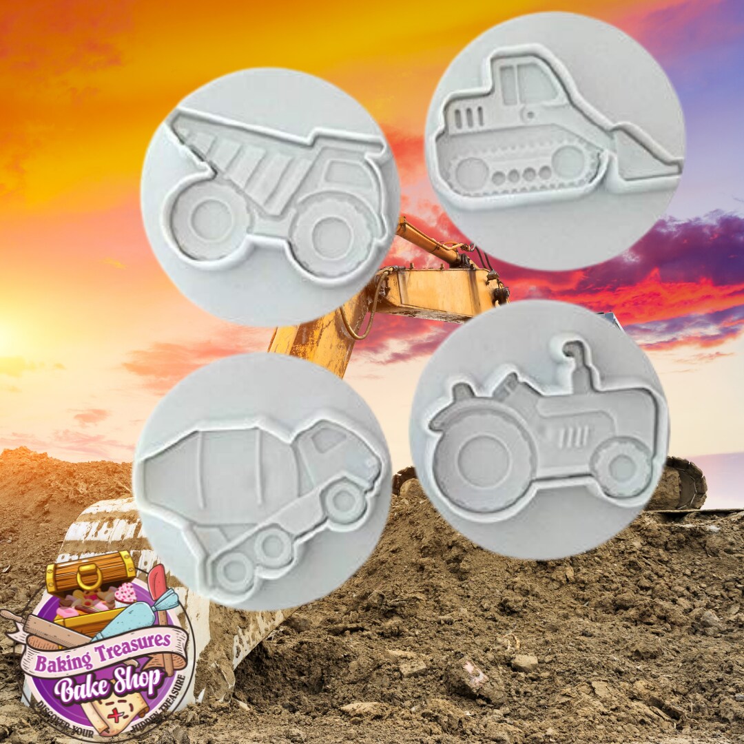 Construction Trucks Cookie Cutters