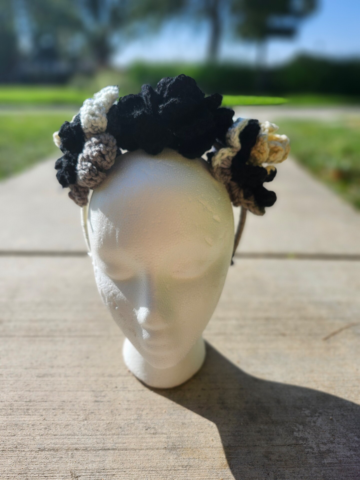 Bridal Flower Crown. Baby Shower Flower Crown. Bridal Party Flower