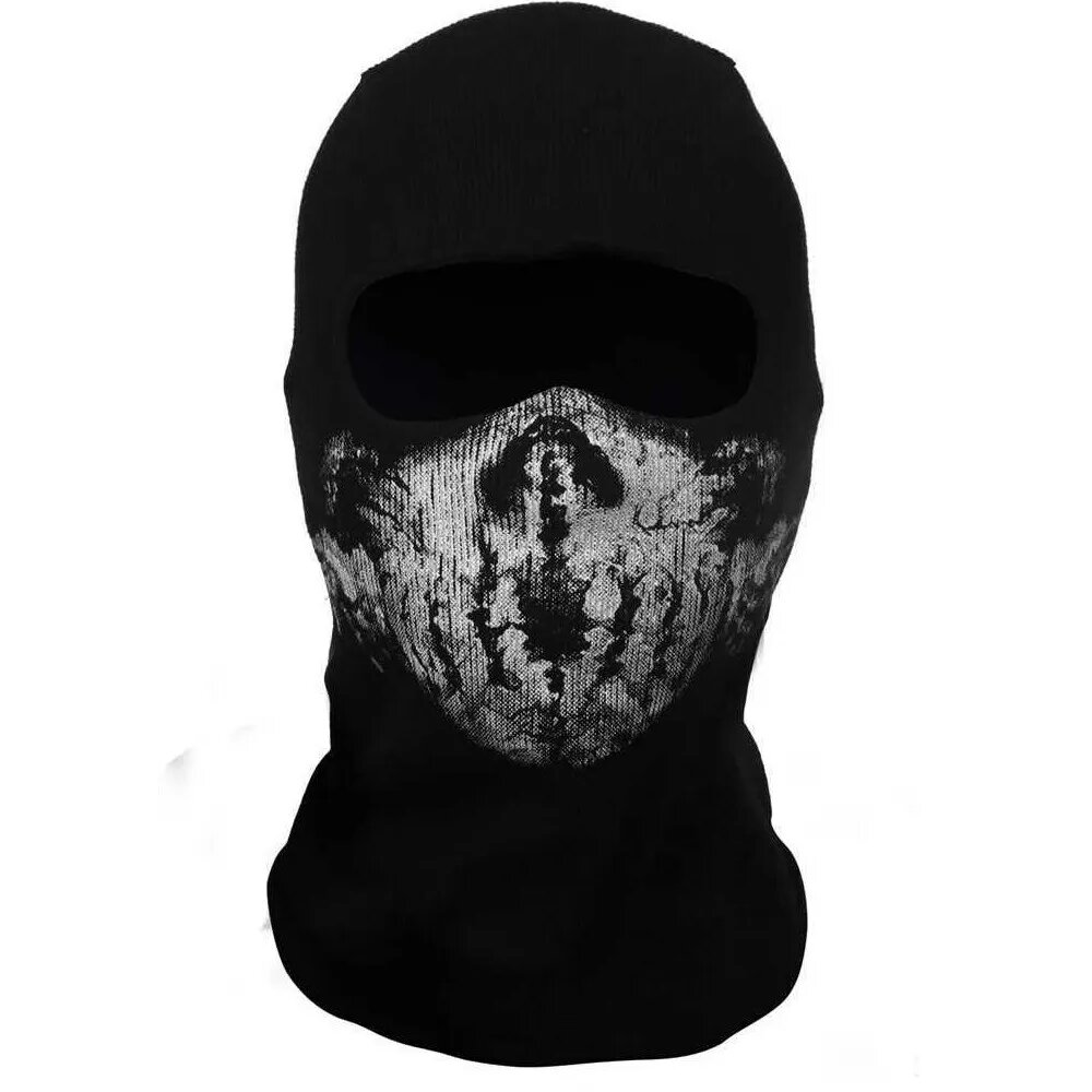 Kitcheniva Balaclava Halloween Ghost 2 Hole Skull Face Mask