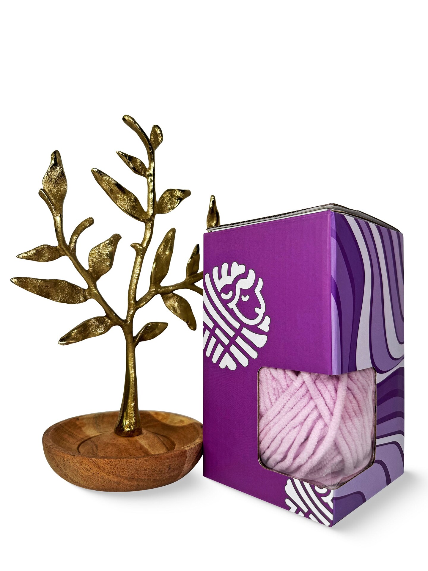 Craftytop™ Bulky Velvet Yarn #5 for Knitting & Crochet (Wisteria Bloom)