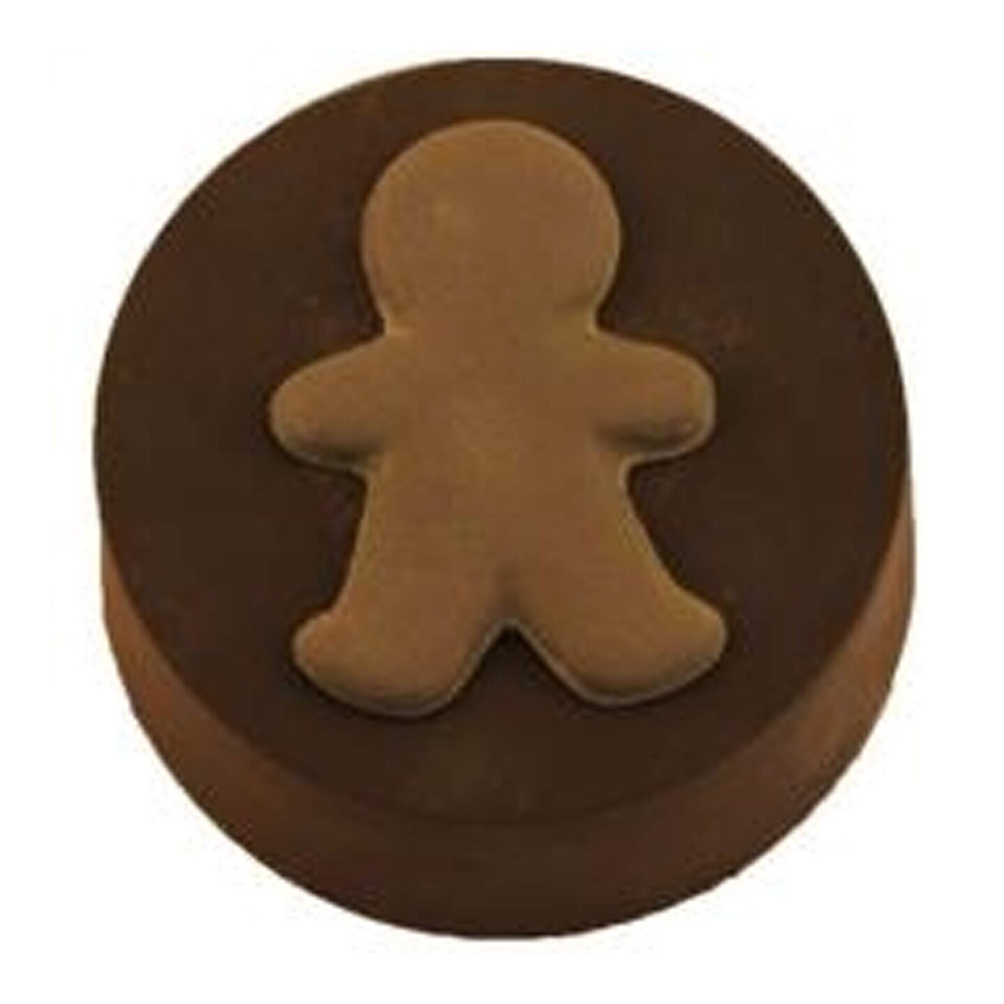 Gingerbread Boy Sandwich Cookie Chocolate Mold for Festive Creations