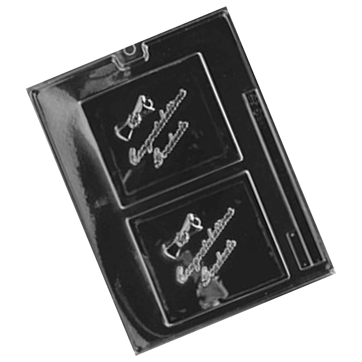 Congratulations Graduate Card Chocolate Mold for Graduation Treats