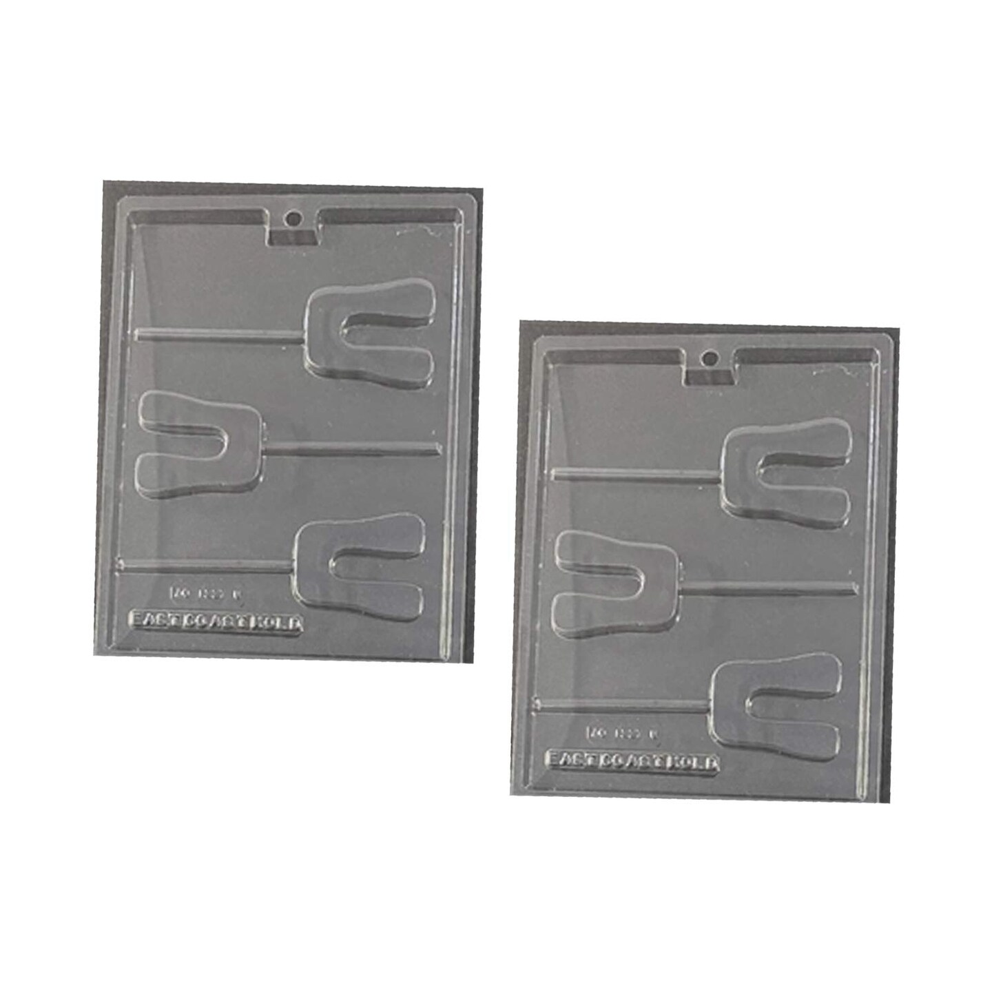 Letter U Pop Chocolate Mold for Custom Treats