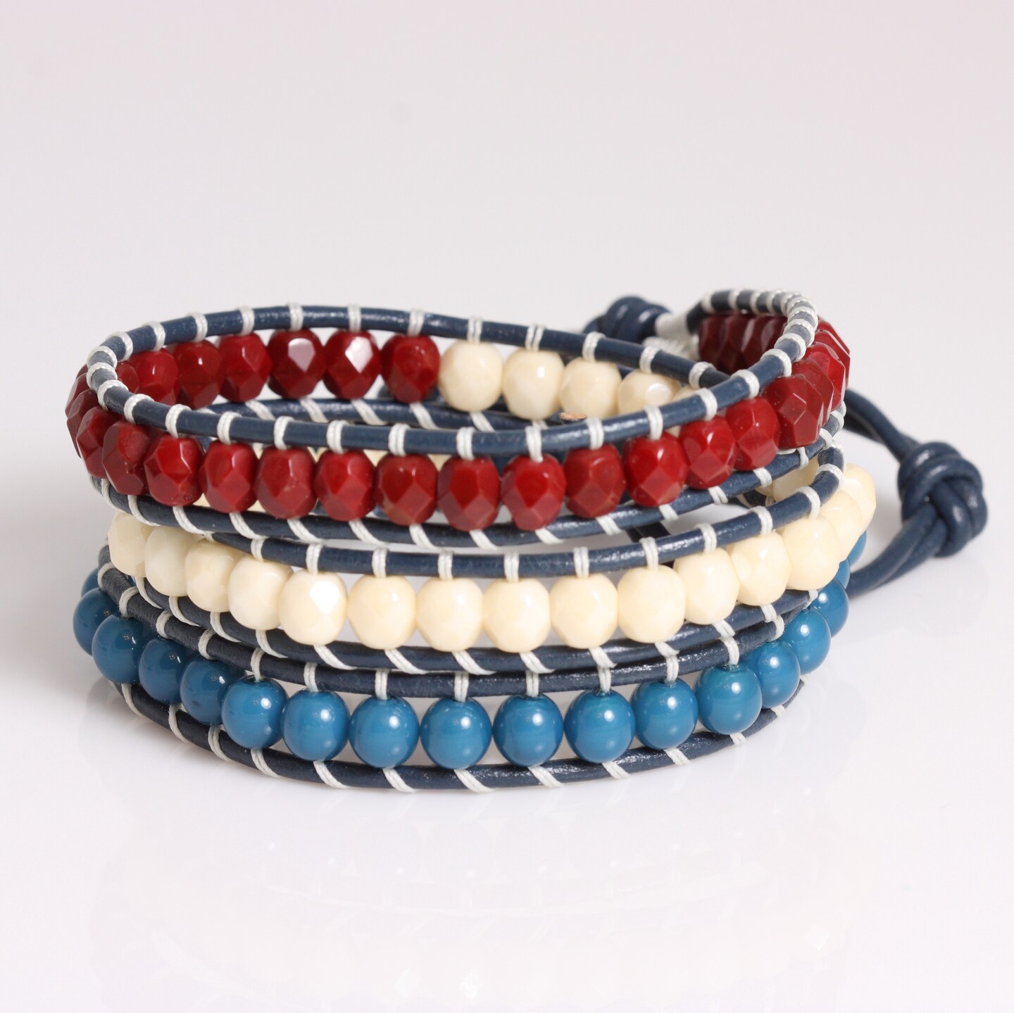 RED, WHITE & BLUE SADIE BRACELET