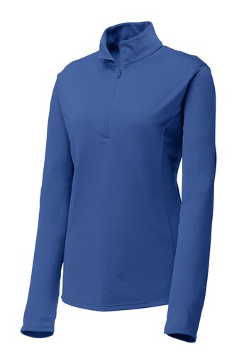 Sport-Tek&#xAE; Women&#x27;s PosiCharge Competitor Long Sleeve 1/4-Zip Pullover