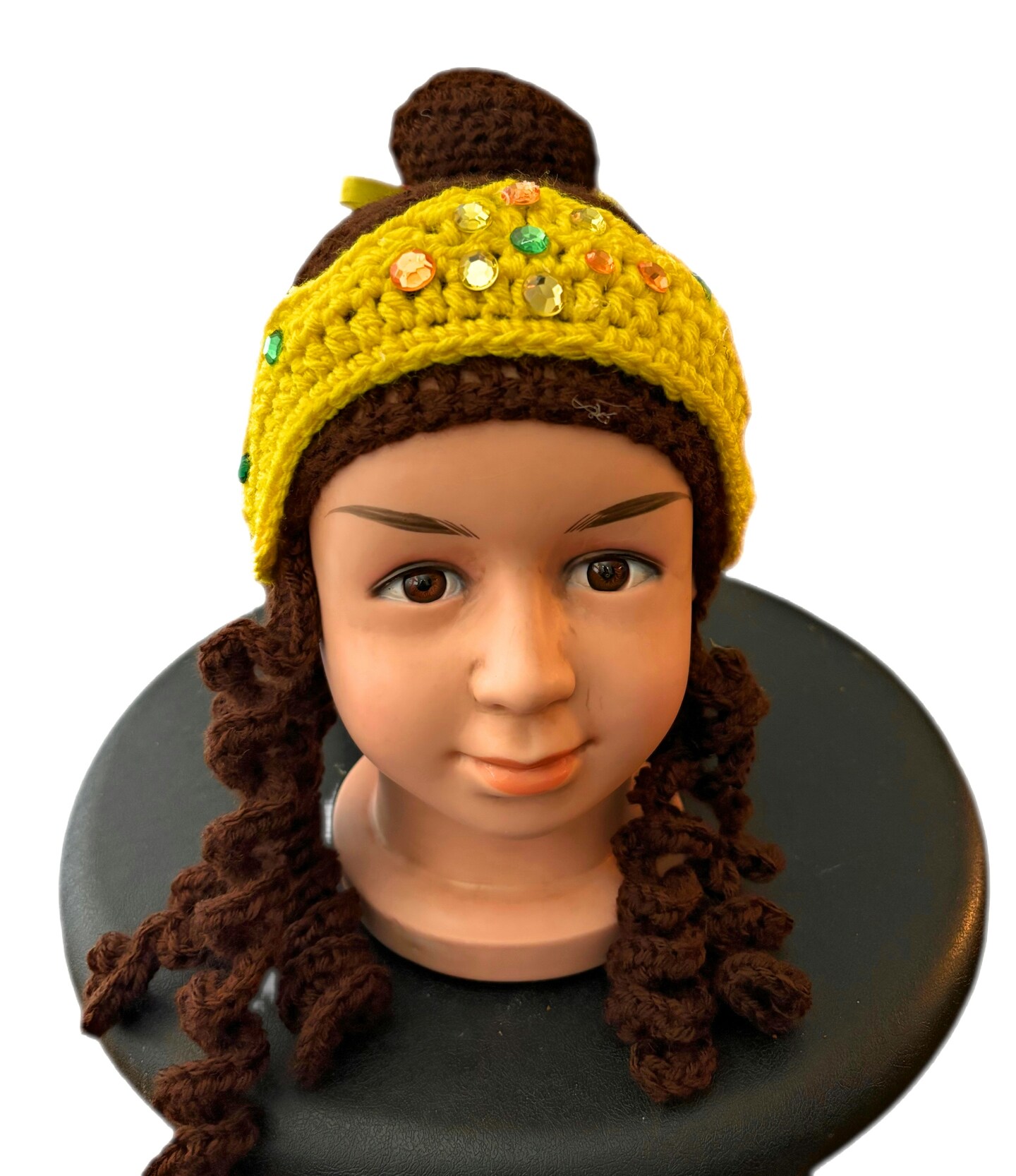 Belle yarn wig MakerPlace by Michaels