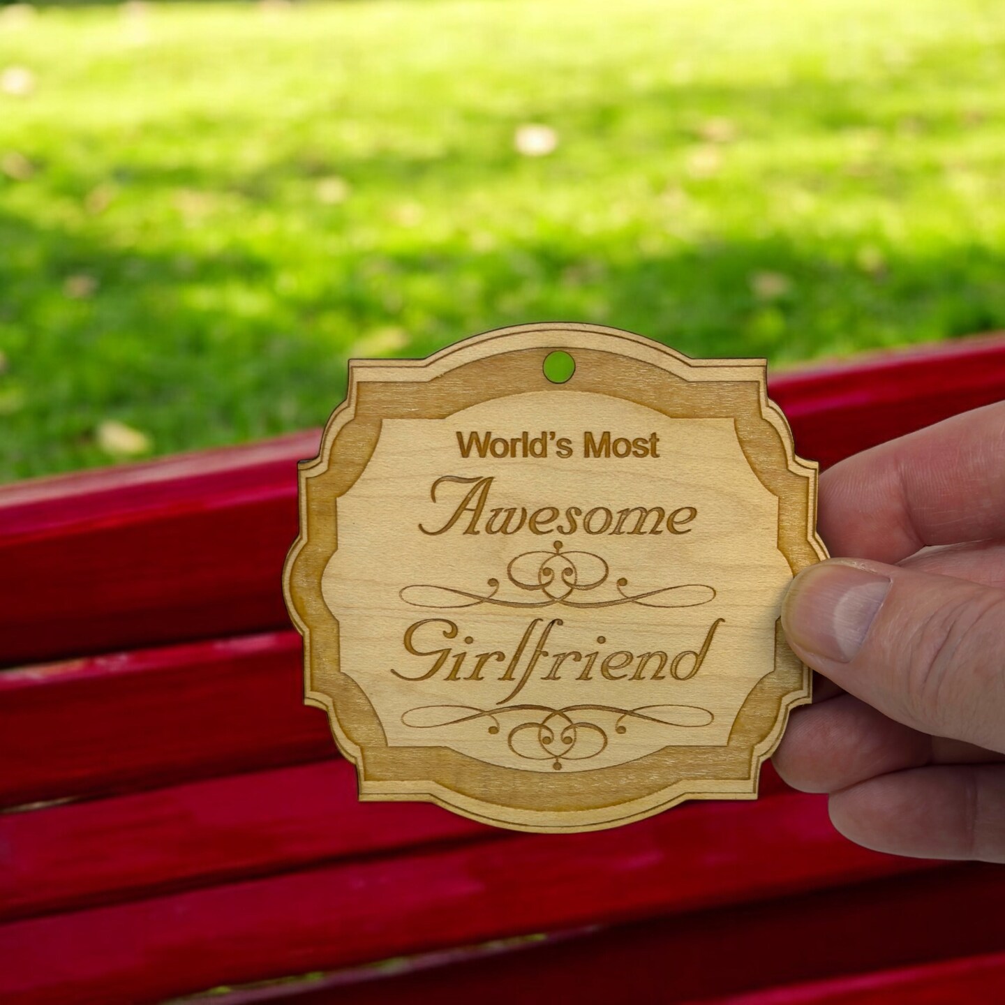 Ornament - World&#x27;s most awesome Girlfriend