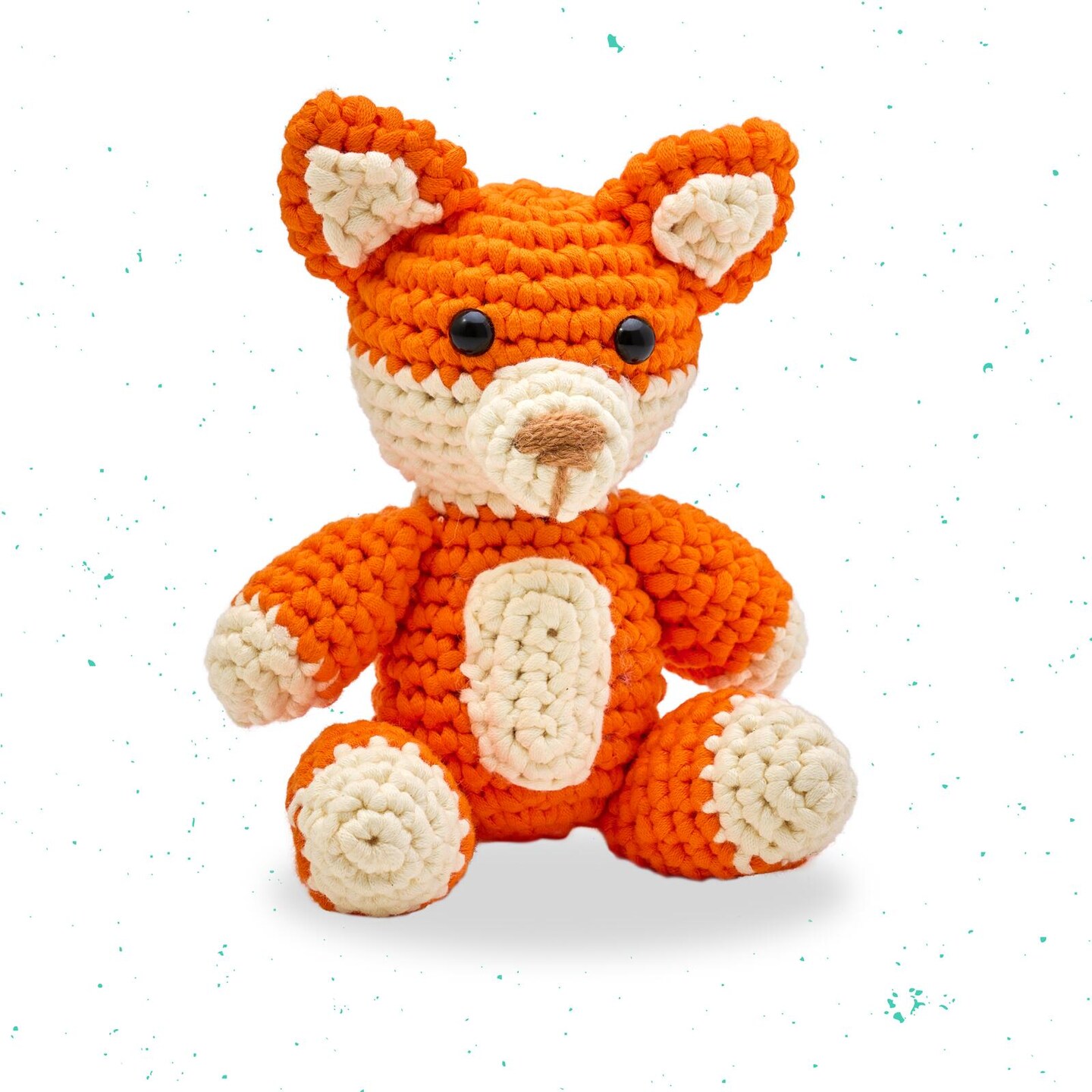 Bucilla Amigurumi Crochet Kit Tommy the Fox - 49677E