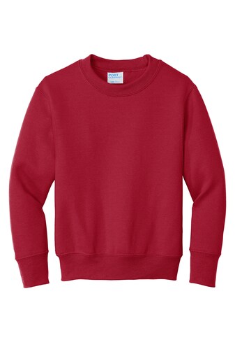 Port & Company® Youth Core Fleece Crewneck Sweatshirt