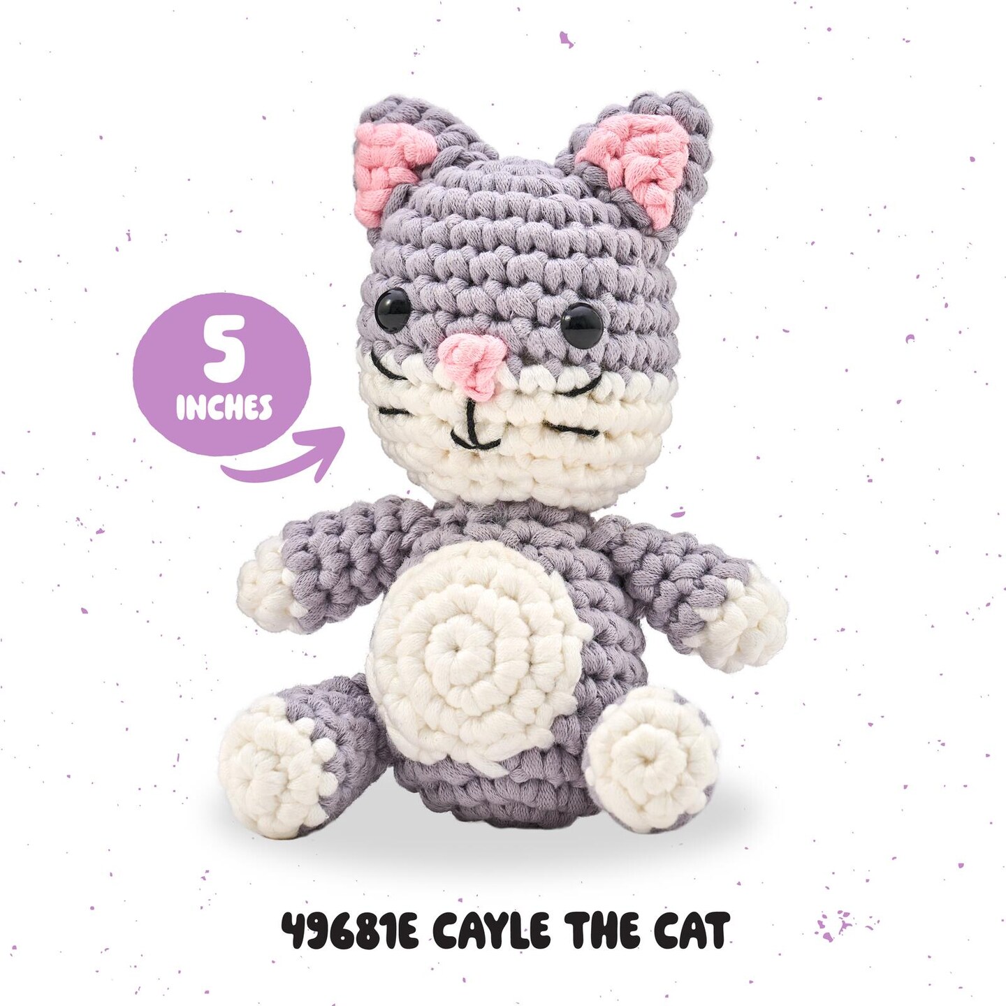 Bucilla Amigurumi Crochet Kit Caylee the Cat