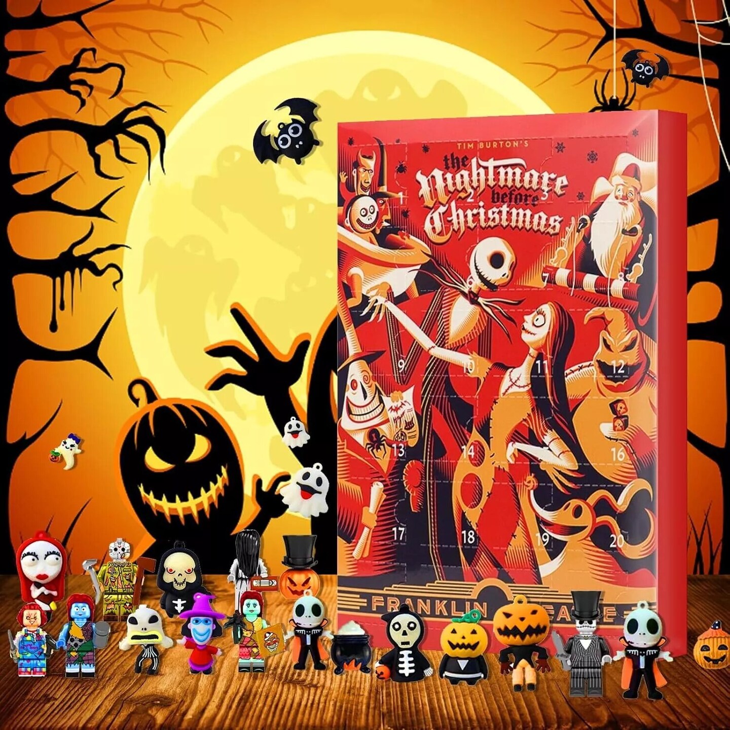 Kitcheniva Halloween Advent Calendar 24 Days Countdown