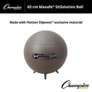 MAXAFE&#xAE; Sitsolution 65cm Ball with Stability Legs