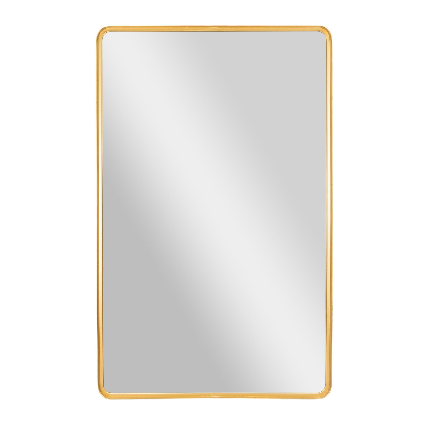 Emma and Oliver Afsin Wall Mirror with Silver Backed Glass for Clarity for Entryways, Bathrooms & More