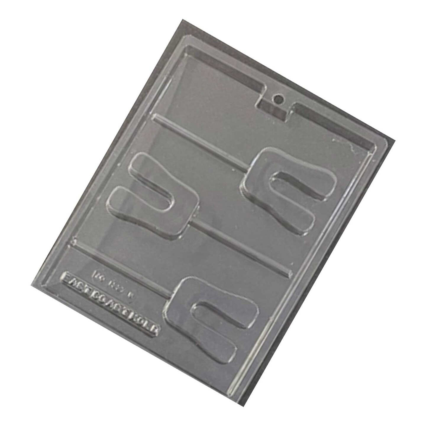 Letter U Pop Chocolate Mold for Custom Treats