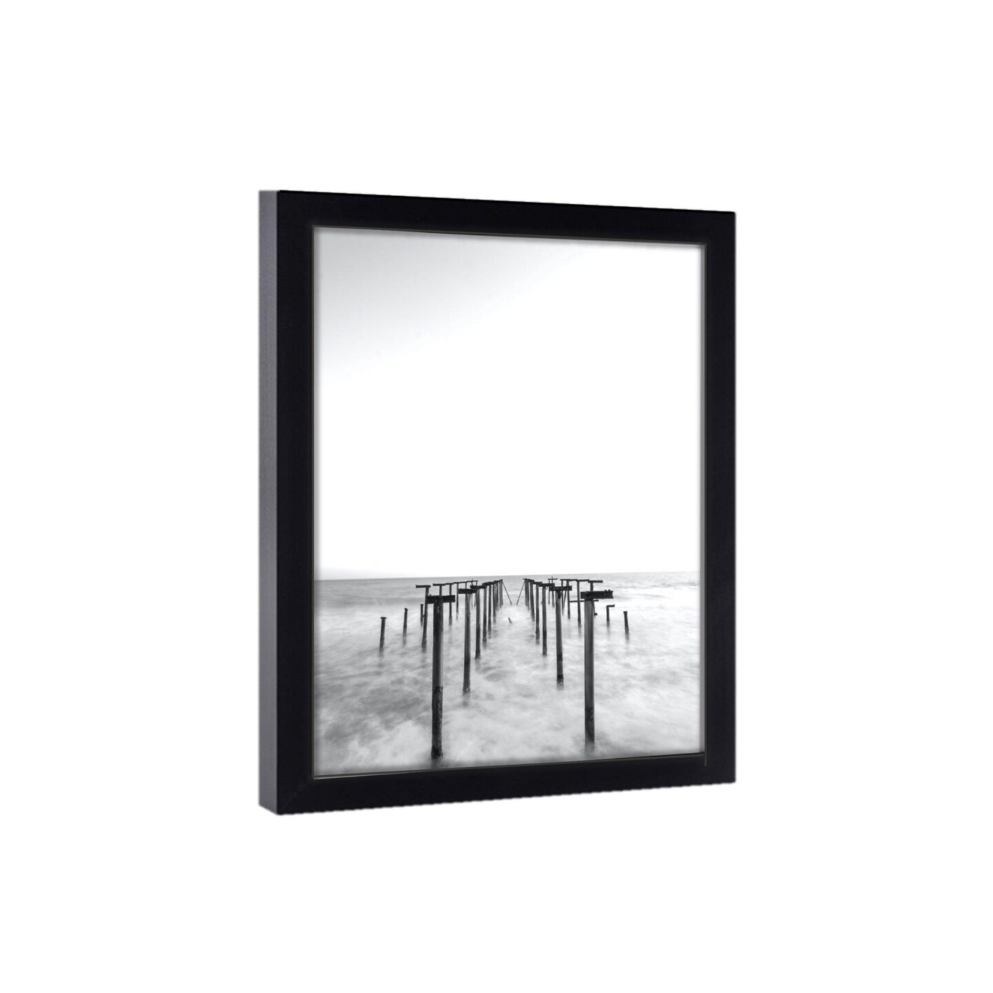 Brown Walnut 10x10b Picture Frame | 10 x 10b Poster Frame | Dark Wooden Photo Frame