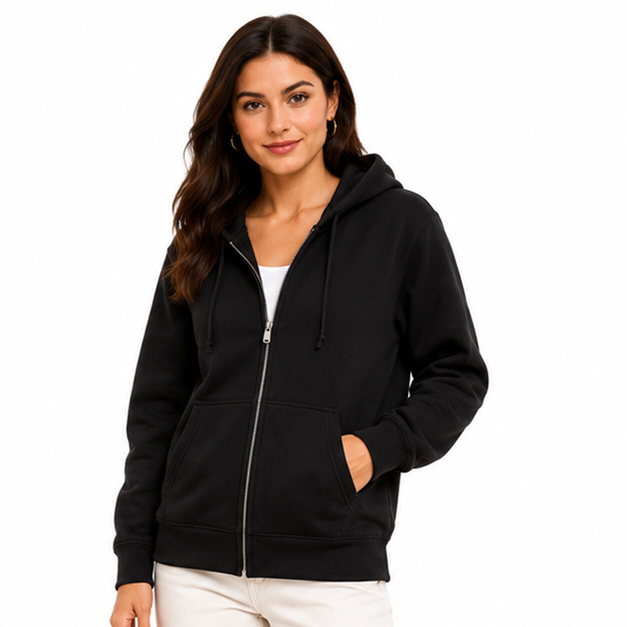 Gildan Heavy Blend Full Zip Hooded Sweatshirt Free Shipping, Size