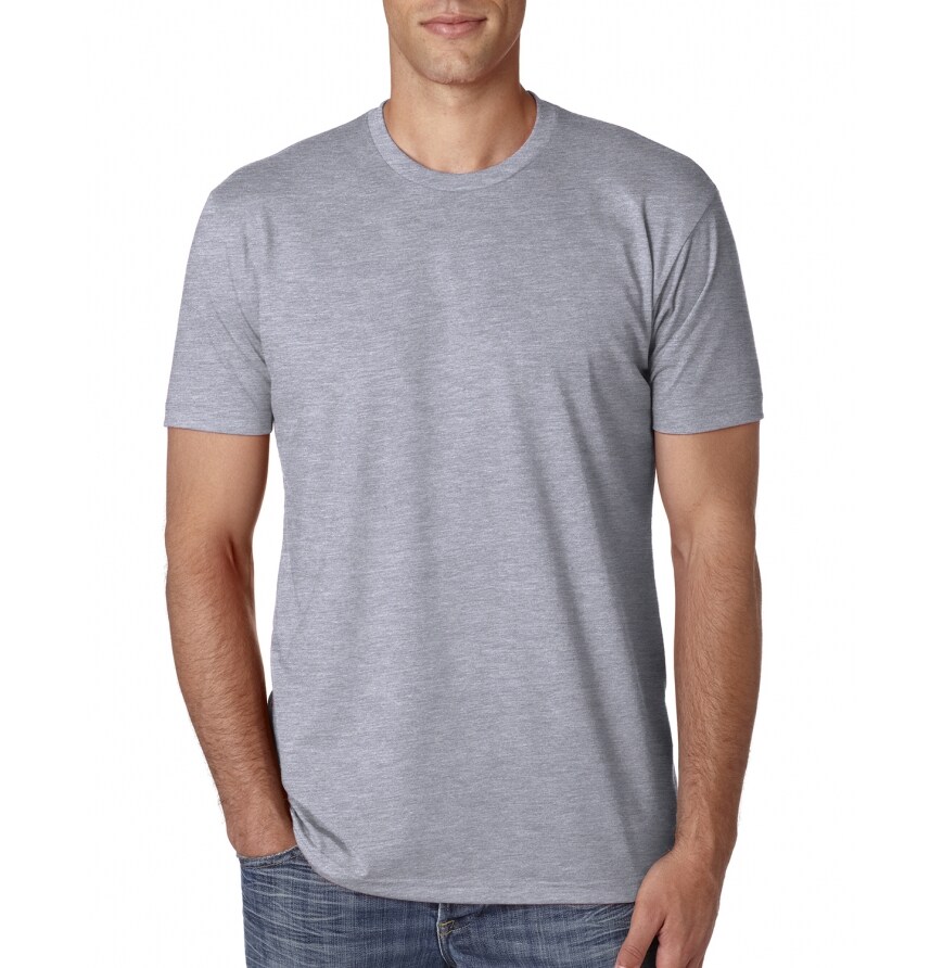 Next Level N6210 6210M Unisex CVC Crewneck, Color: Dark Hthr Gray