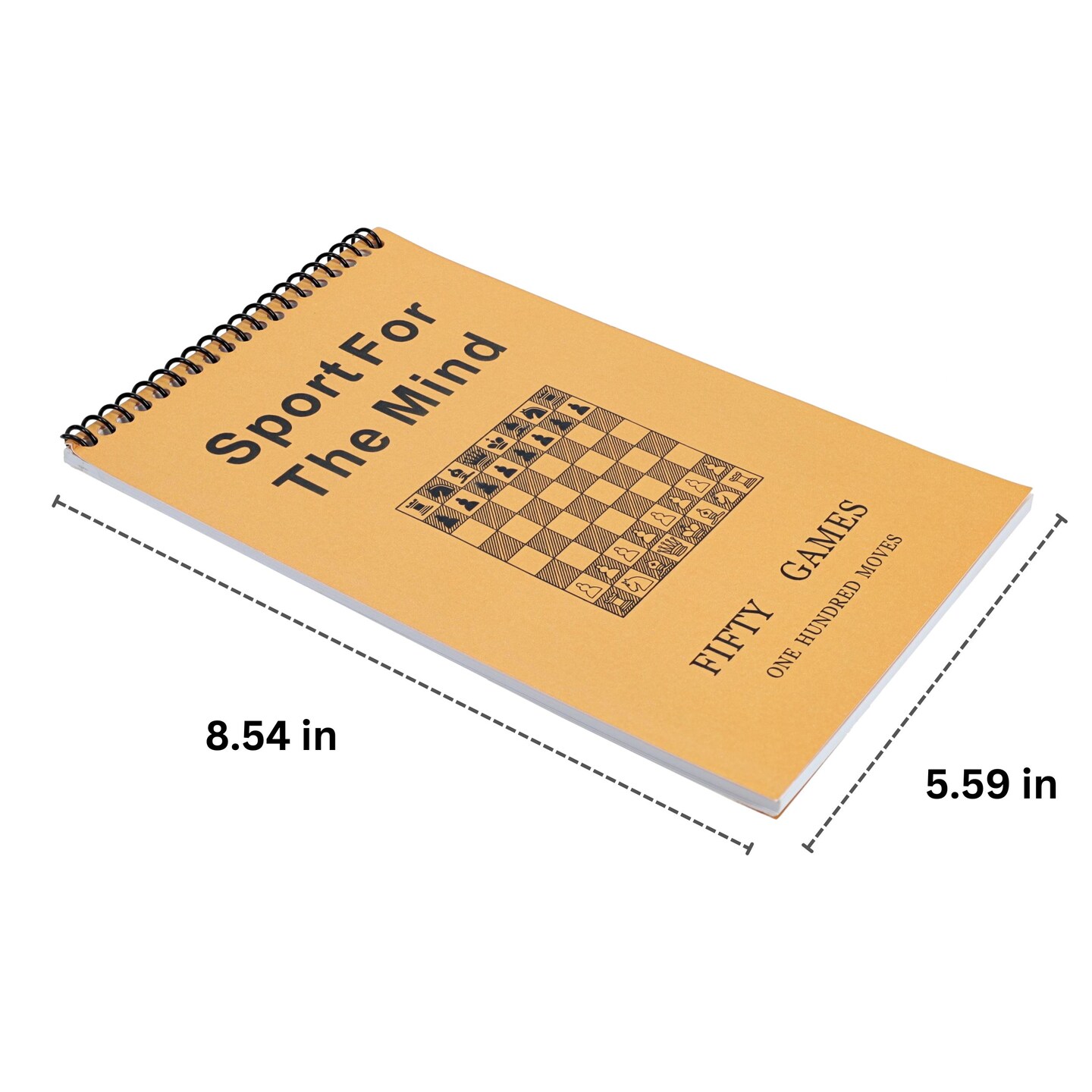 WE Games Ultimate Chess Player&#x27;s Scorebook