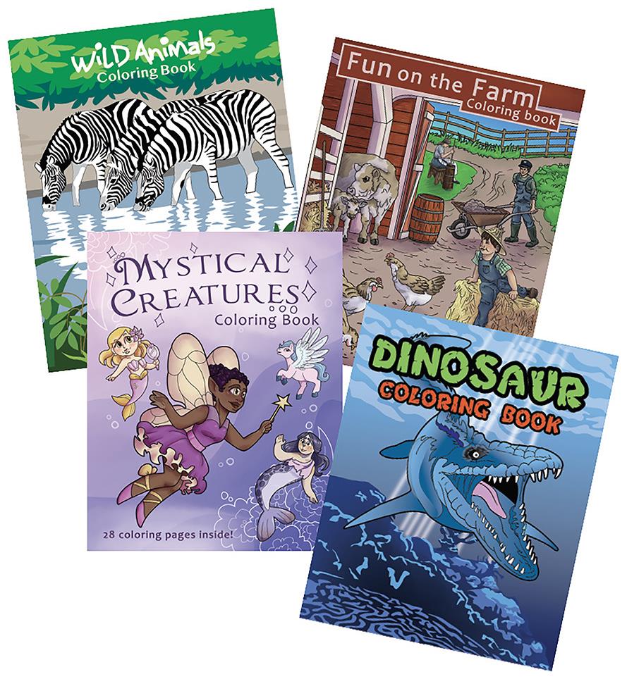 Coloring Books Full Size Coloring Books with 28 Pages