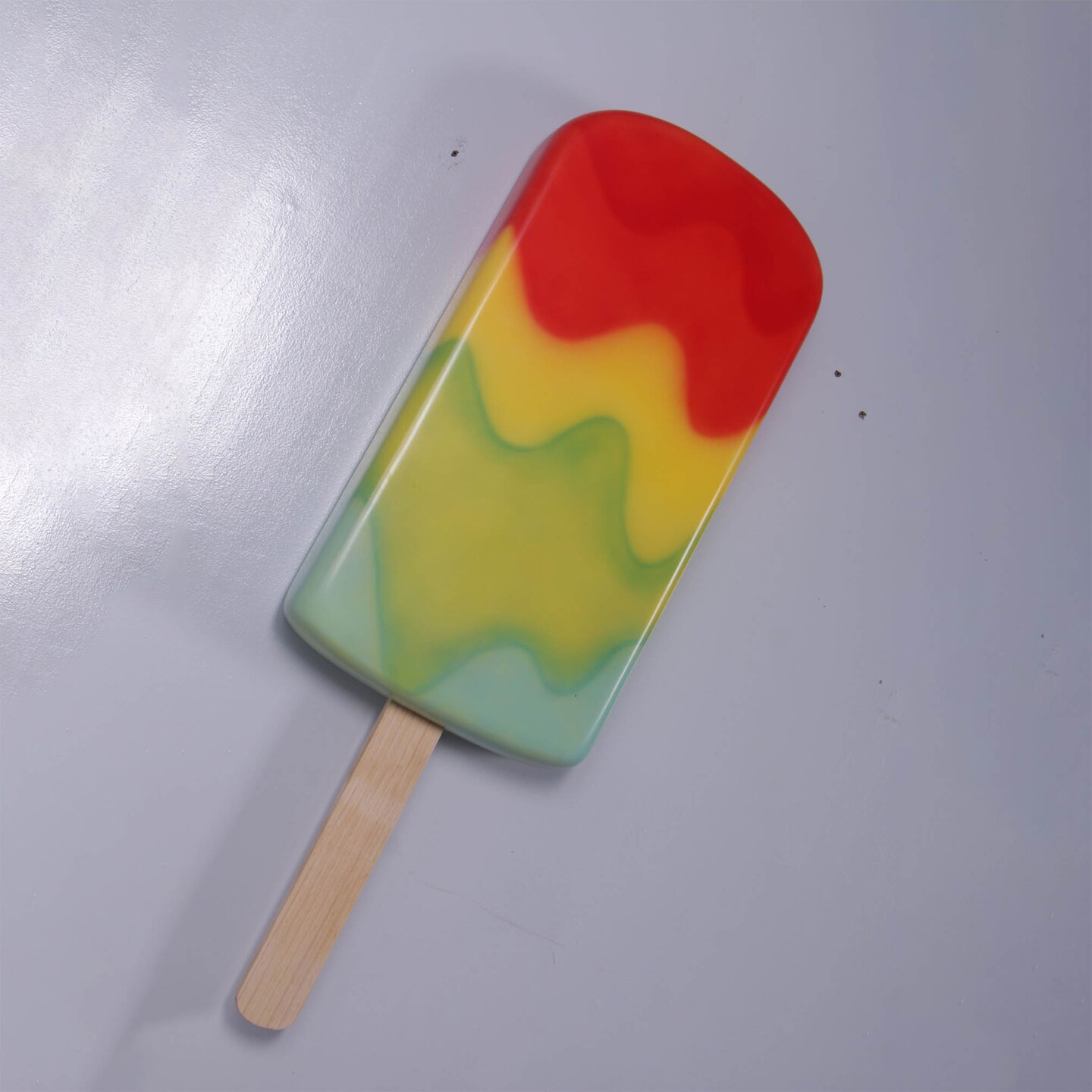 Small Hanging Rainbow Ice Cream Popsicle Statue