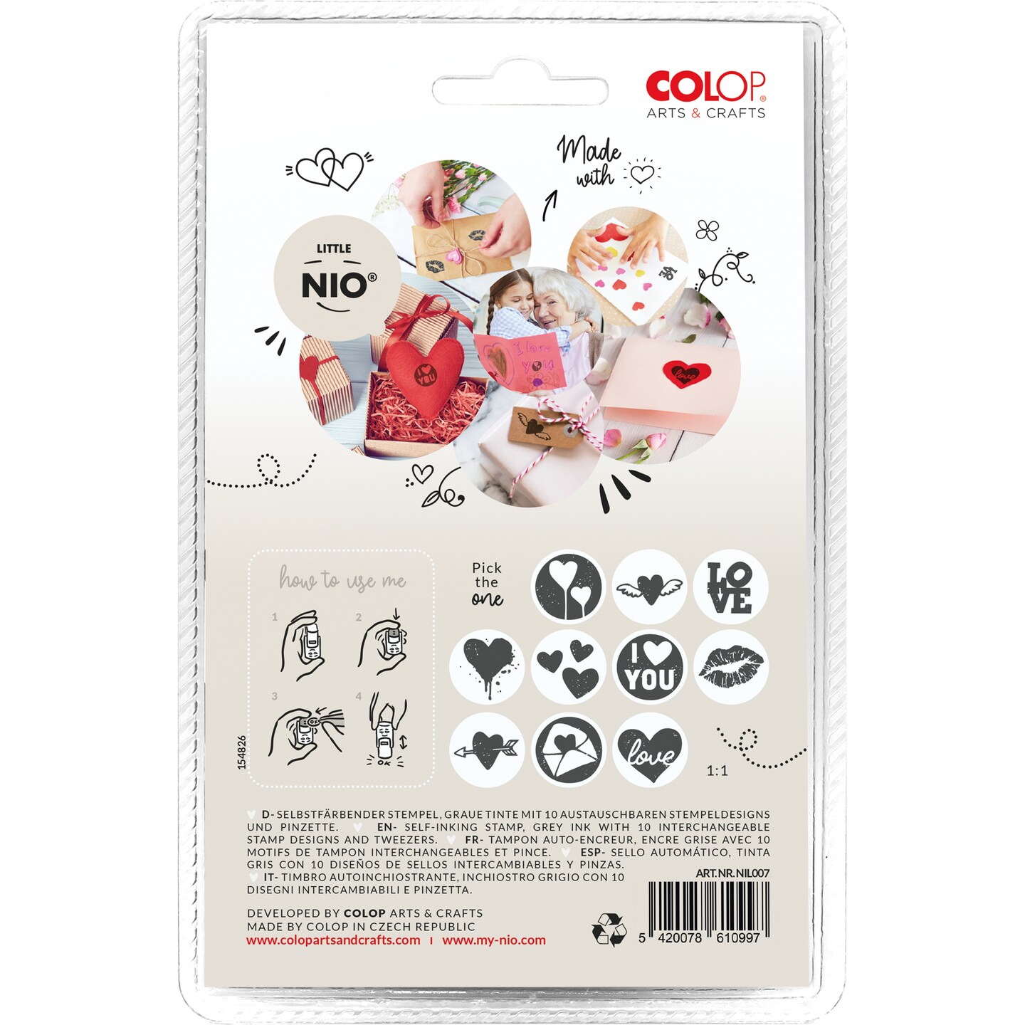 Little NIO Journal DIY LOVE Design  Set