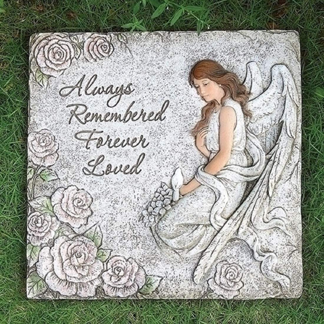 Roman Memorial Angel Stepping Stone 11.25" #602095 Free Shipping