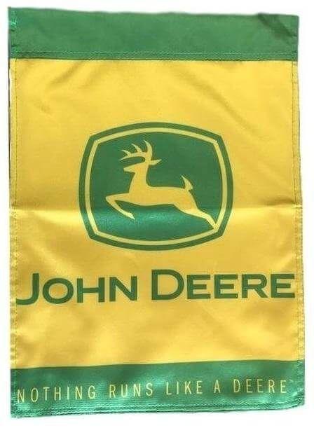 John Deere Garden Flag 2 Sided