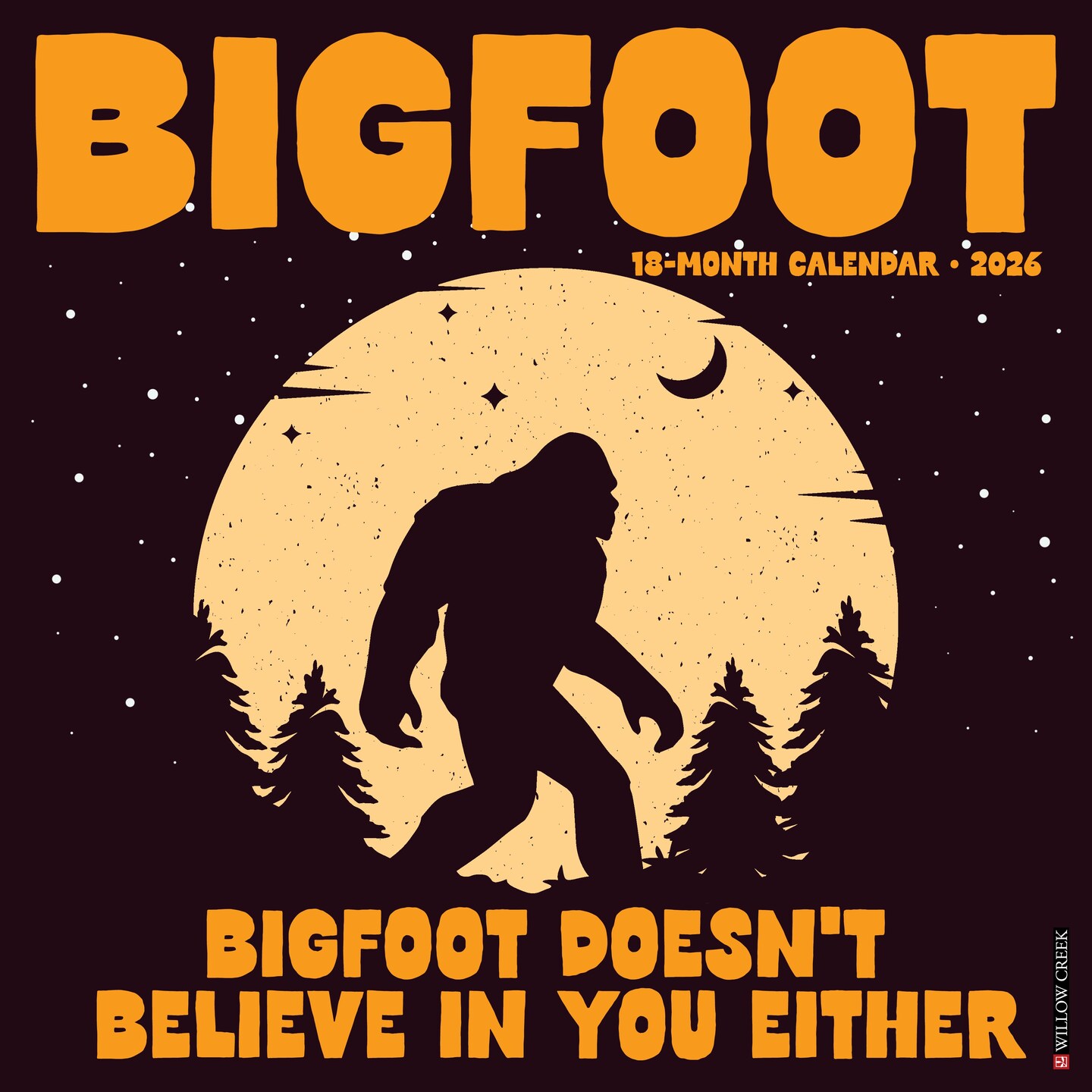 Bigfoot 2026 Wall Calendar Michaels 