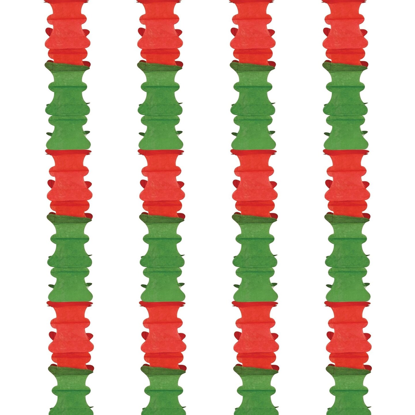 48 Pack Beistle Ceiling Drops red/green