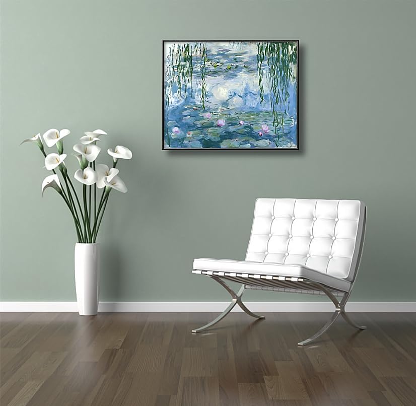 Kit De Diamant Painting 5D Claude Monet - 30x40 Cm - Perçage Complet - Pour Adultes, Loisir Créatif
