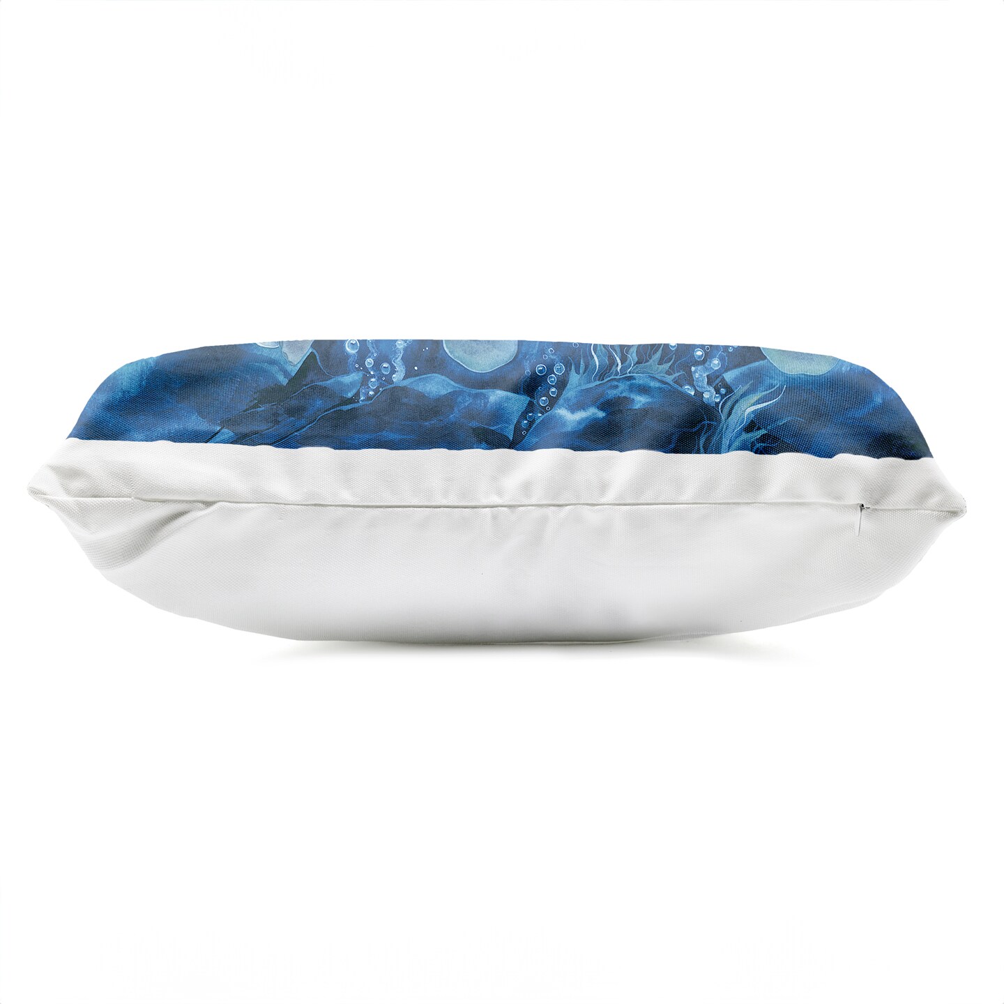 Stupell Industries Underwater Manatee Family Outdoor Printed Pillow design by Jody Bergsma, 14 x 7 x 20
