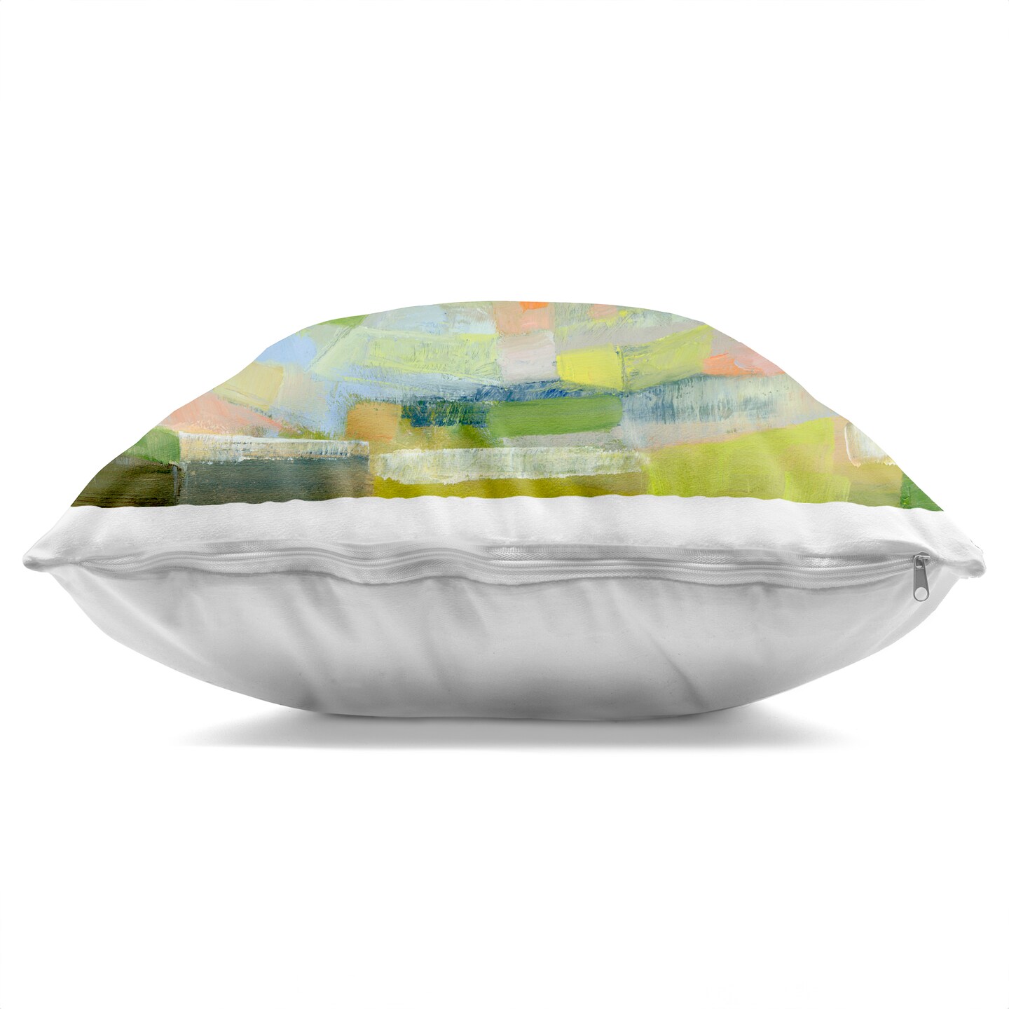 Stupell Industries Jolly Geometric Countryside Scene Decorative Printed Pillow design by Ashley Davis, 18 x 7 x 18
