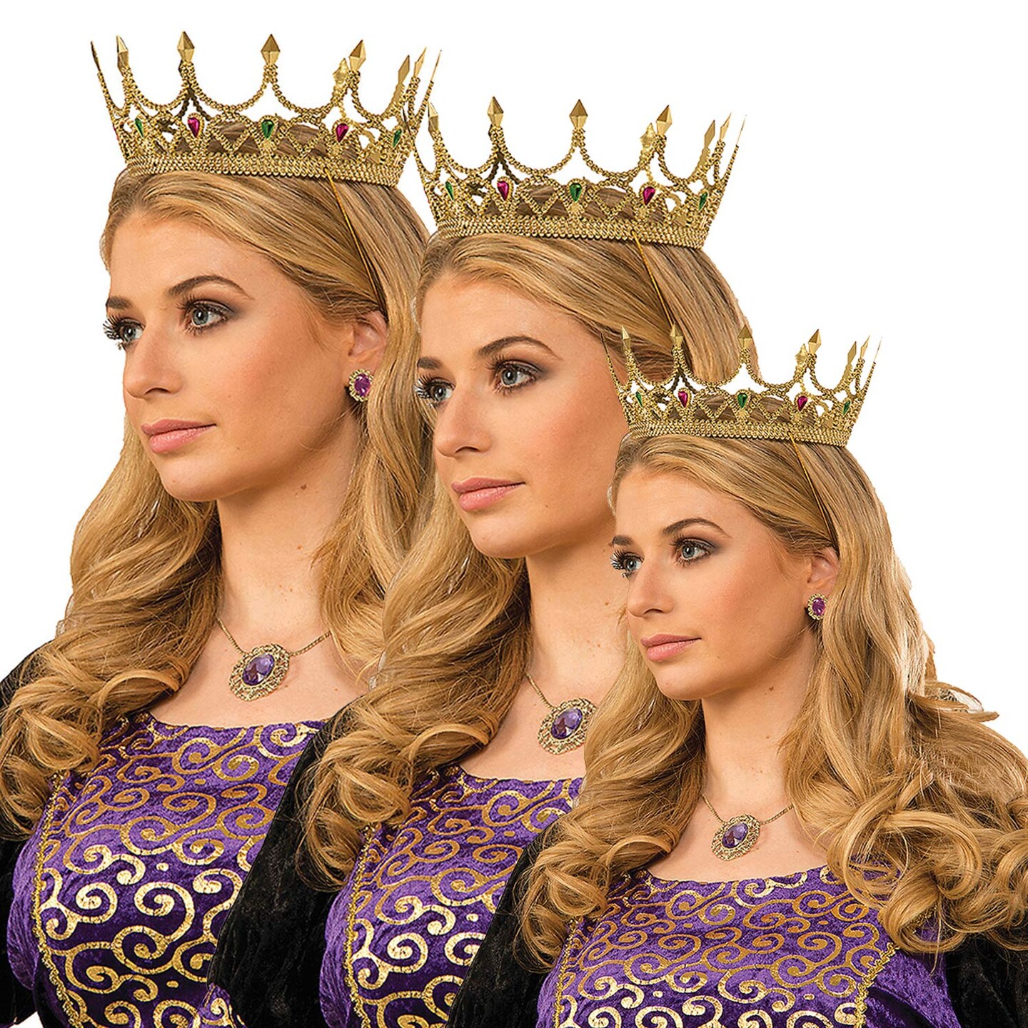 Royal Queen Crown Gold