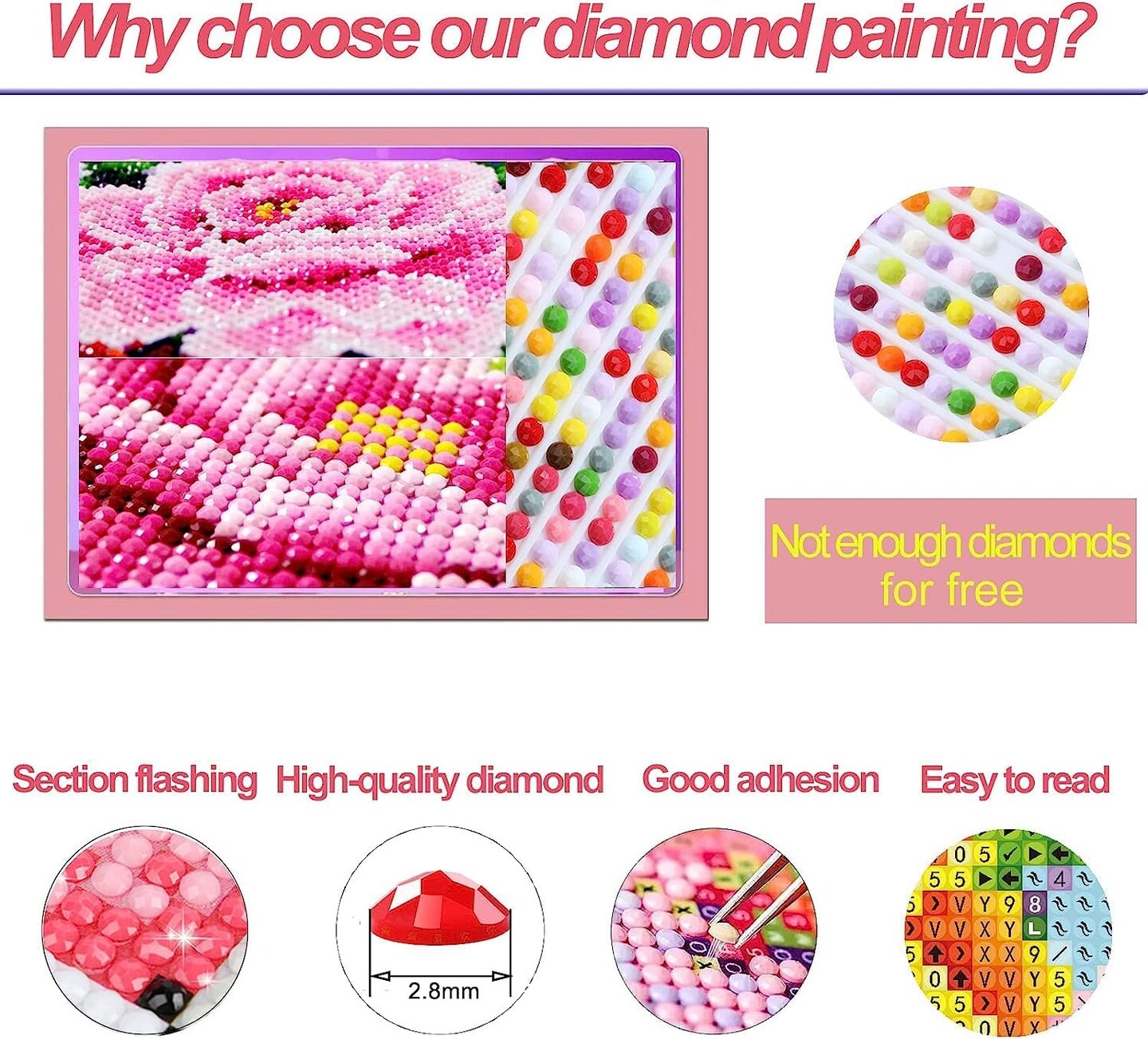 Beach Diamond Painting Kits for Adults-Diamond Art Kits for Love Heart, Gem Art Kits Beaches for Adults for Gift Home Wall Decor (16x12inch)